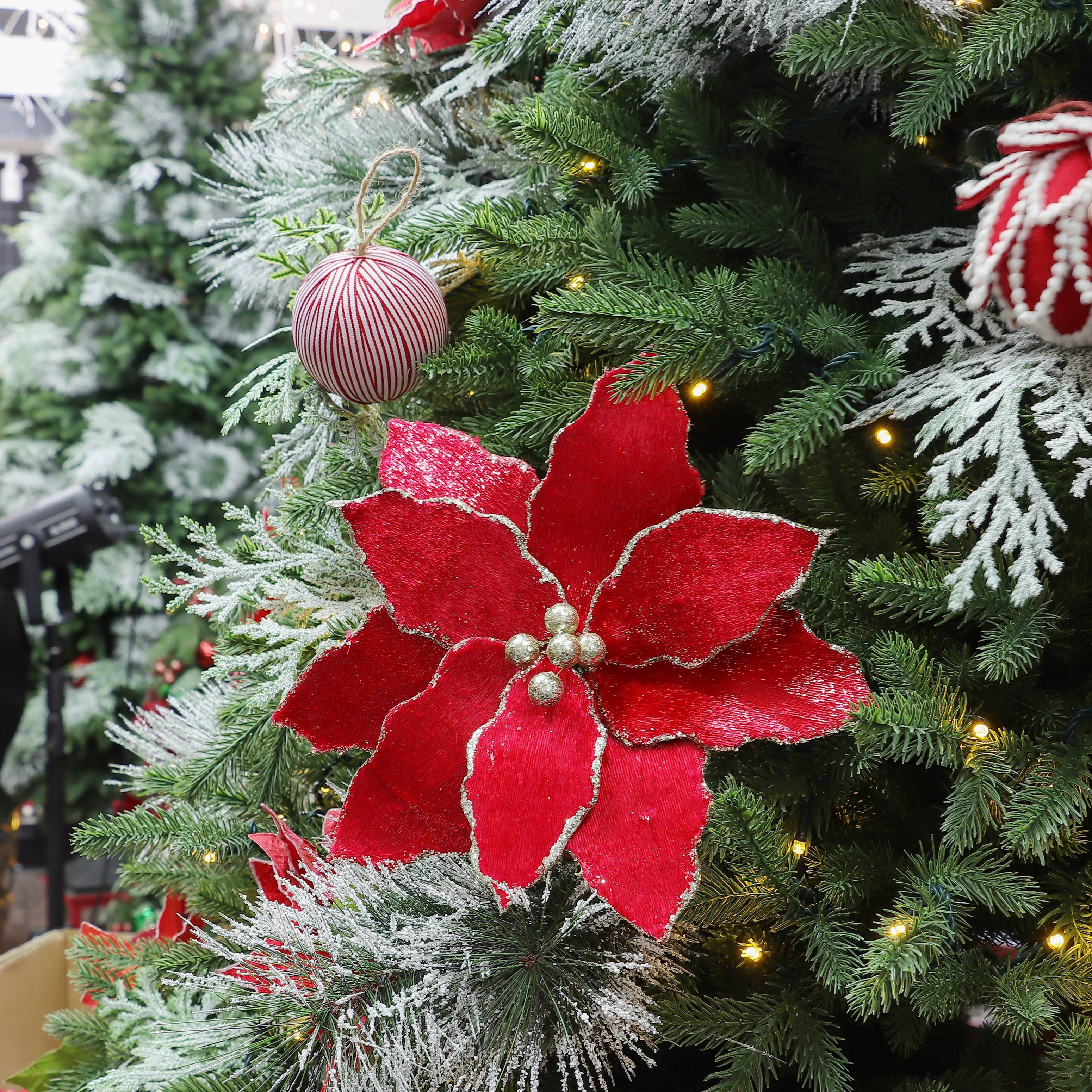 6 X 29"H POINSETTIA PICK