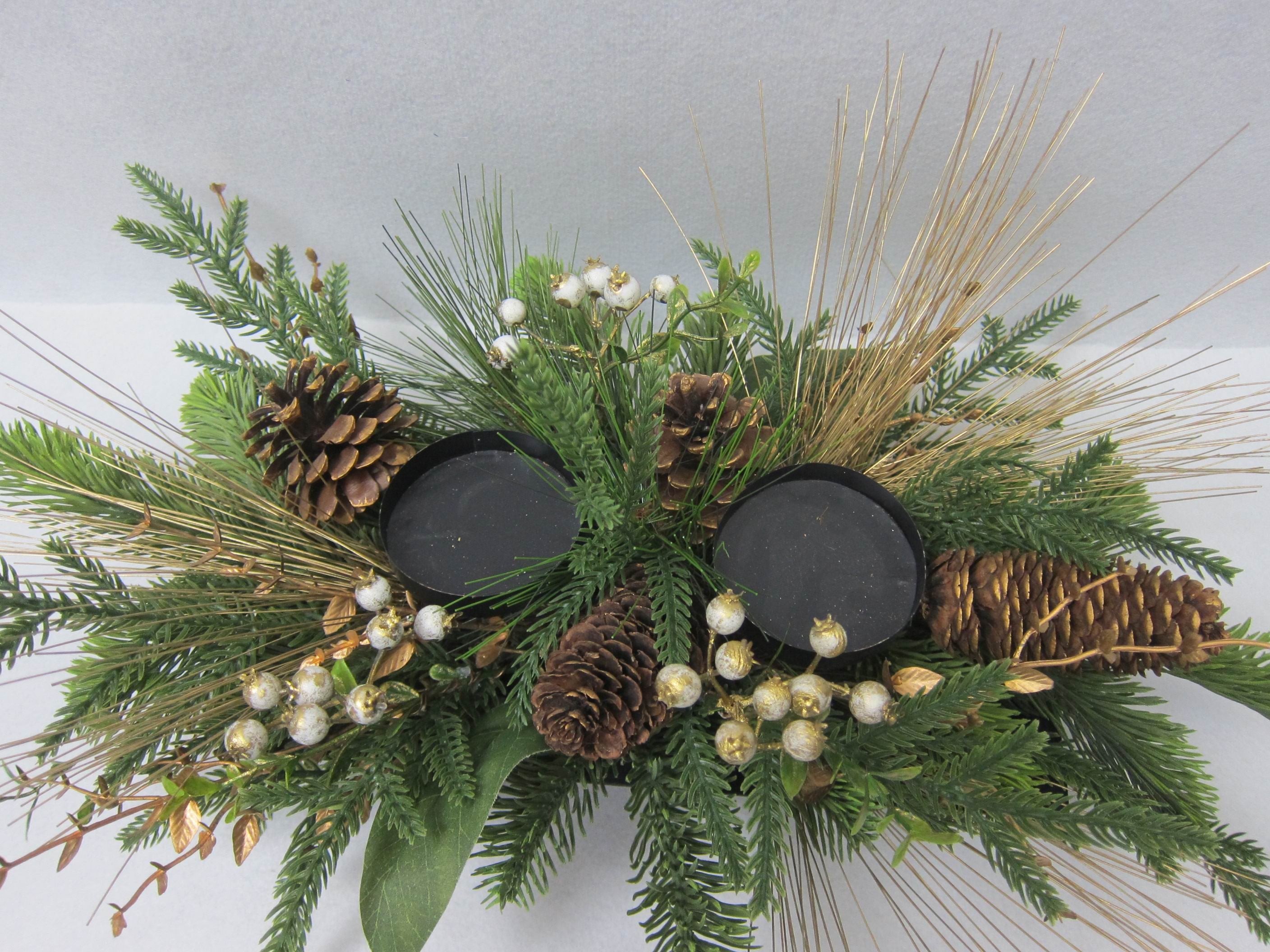16"L Floral Arrangements Table Centerpiece