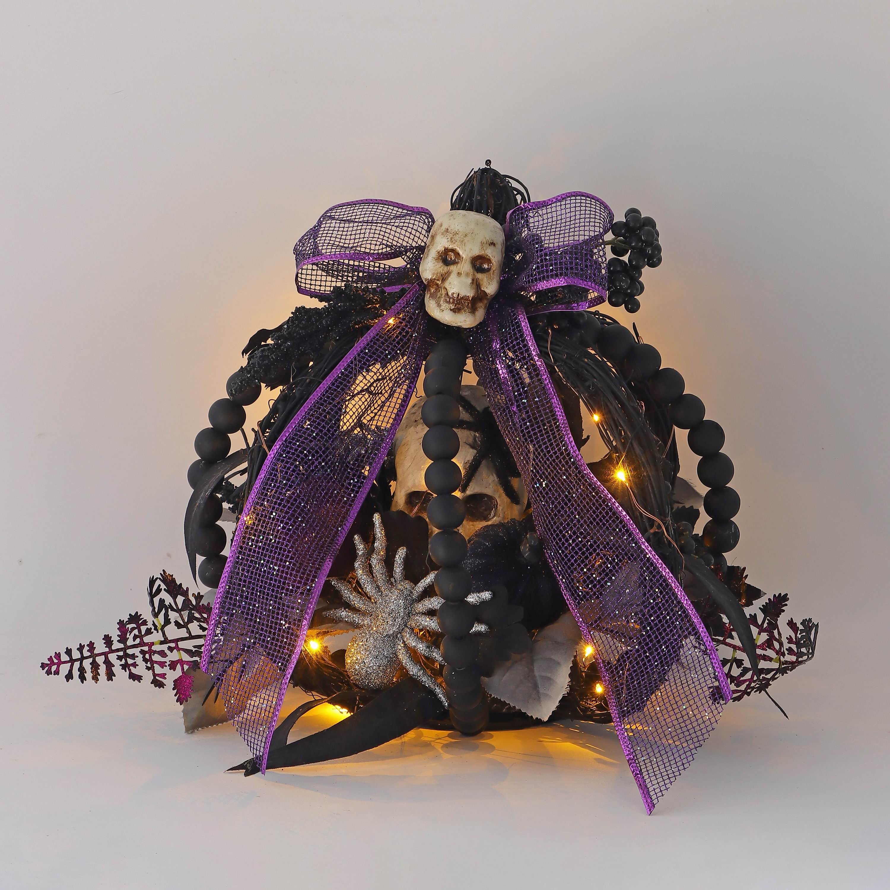 11"H. Halloween Table Top Floral Arrangement