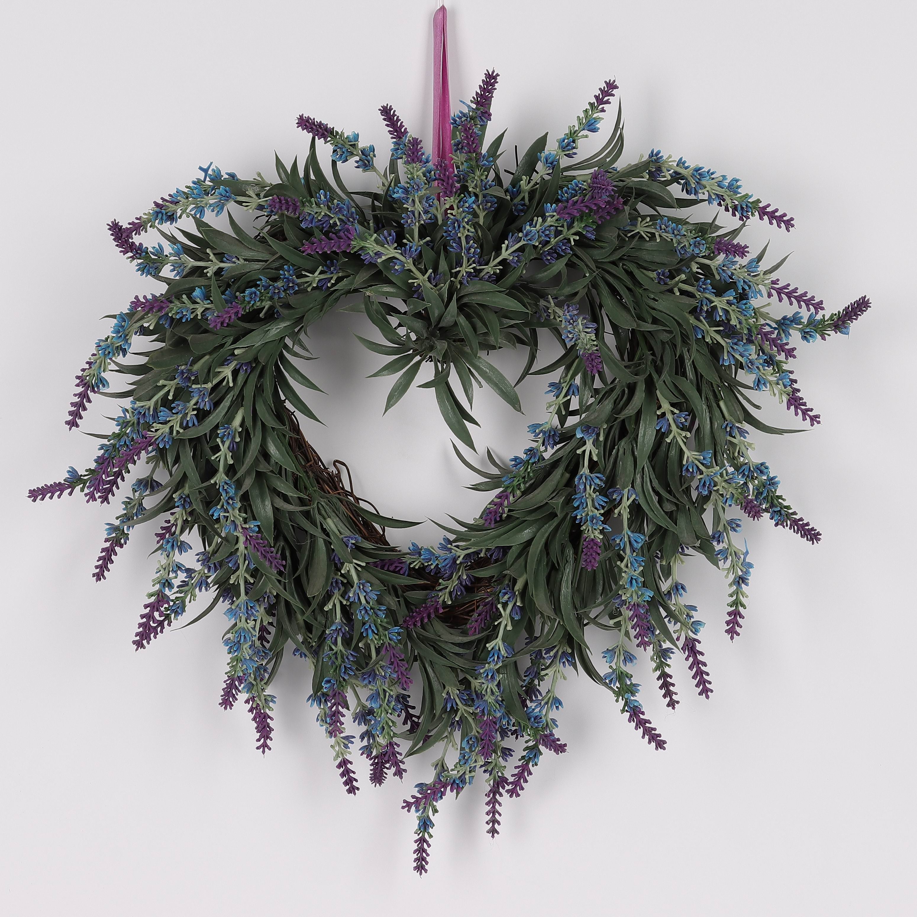 16 X 4 X 17"H HEART SHAPE ARTIFICIAL GREENERY WREATH