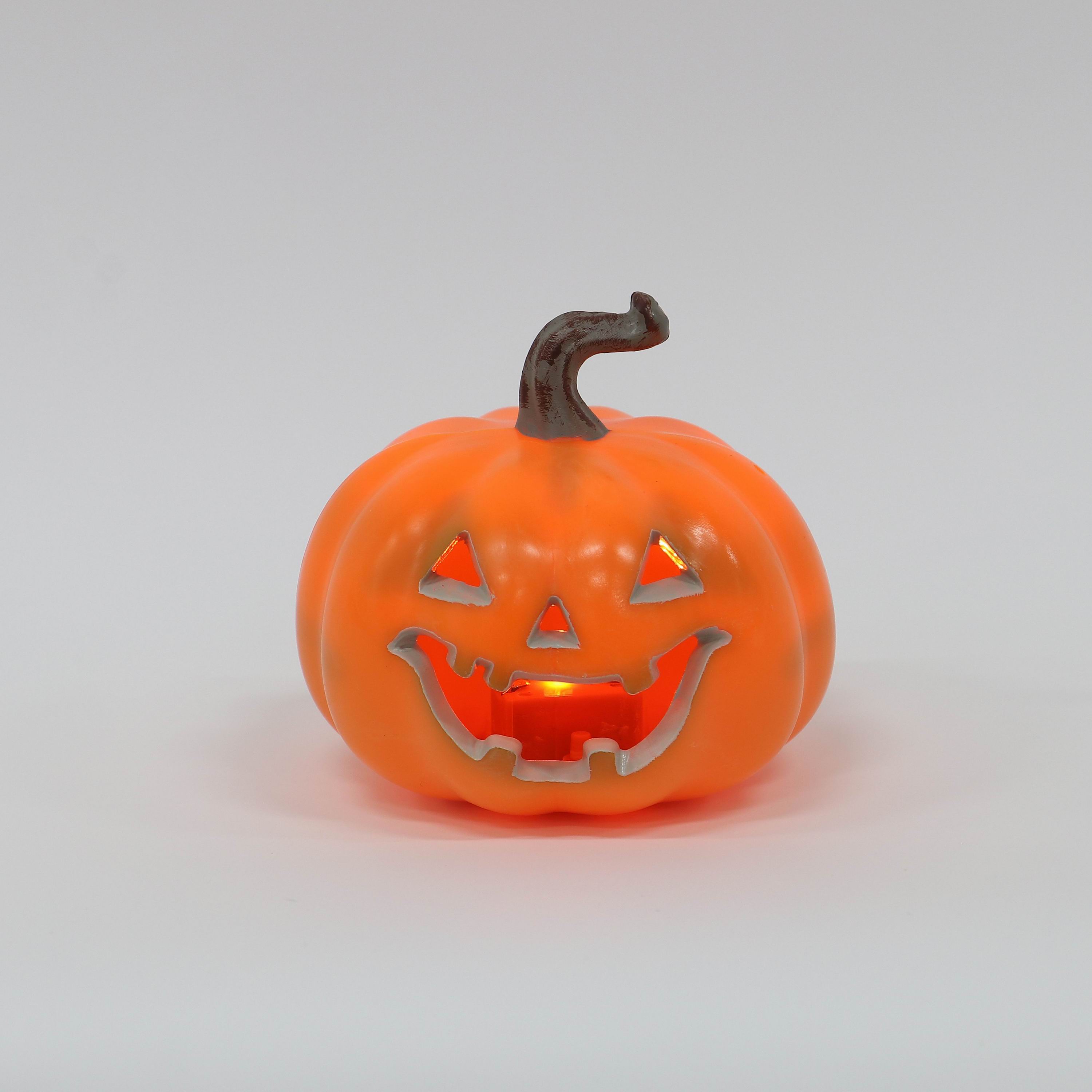 3 IN LED ORANGE PUMPKIN