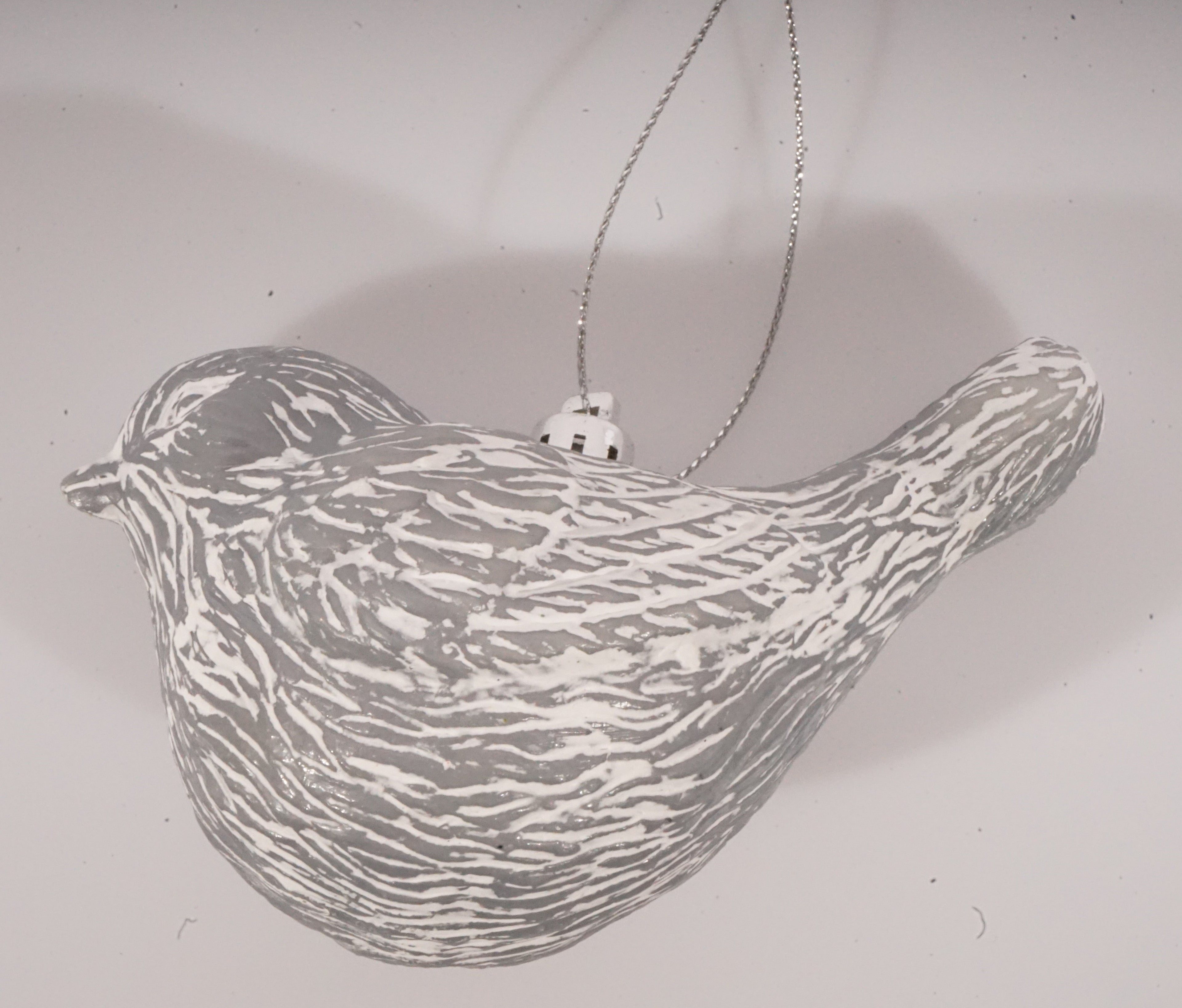 3” Plastic Bird Ornament set of 2