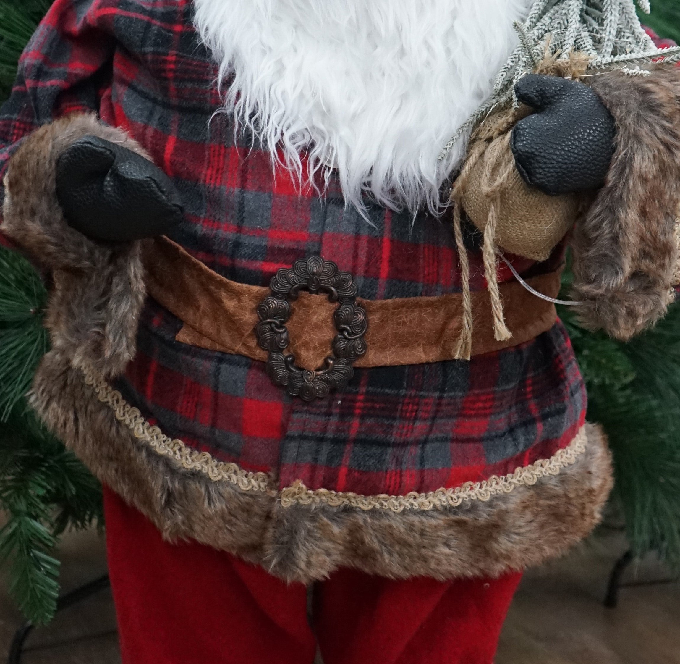 38''H Animated Gnome Santa