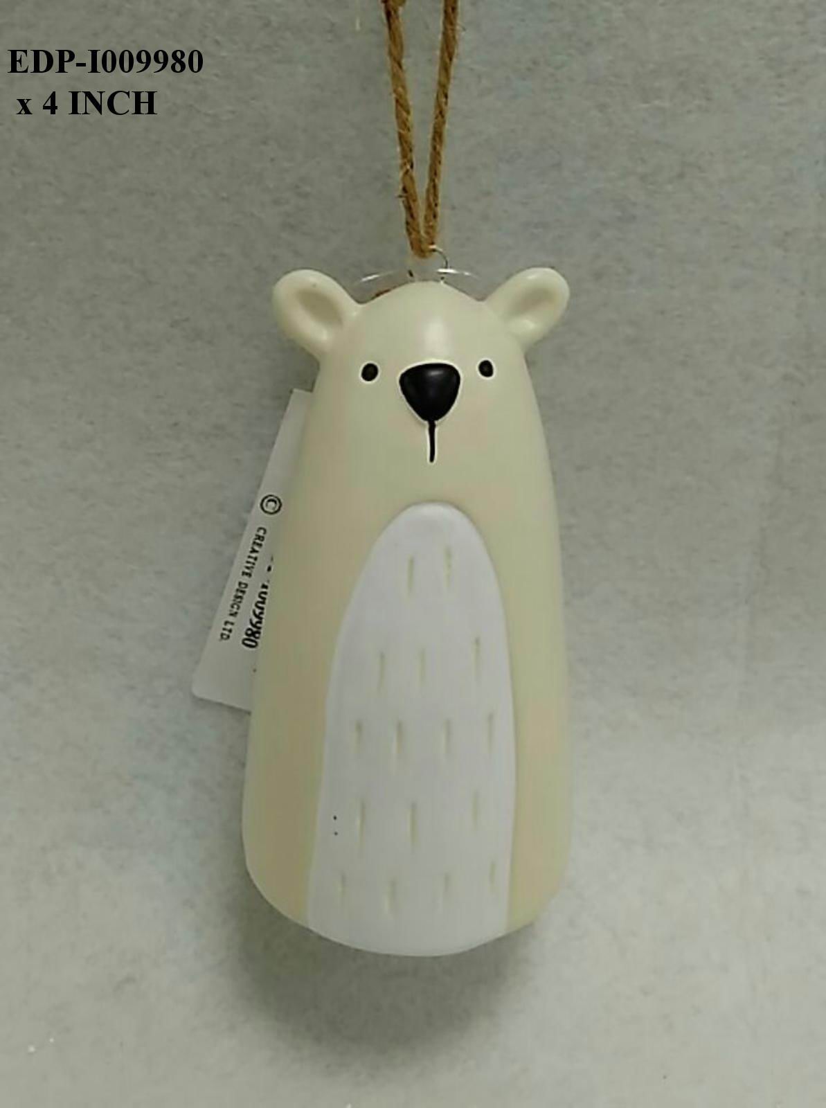 4.0"H. Polyresin Animal Orn