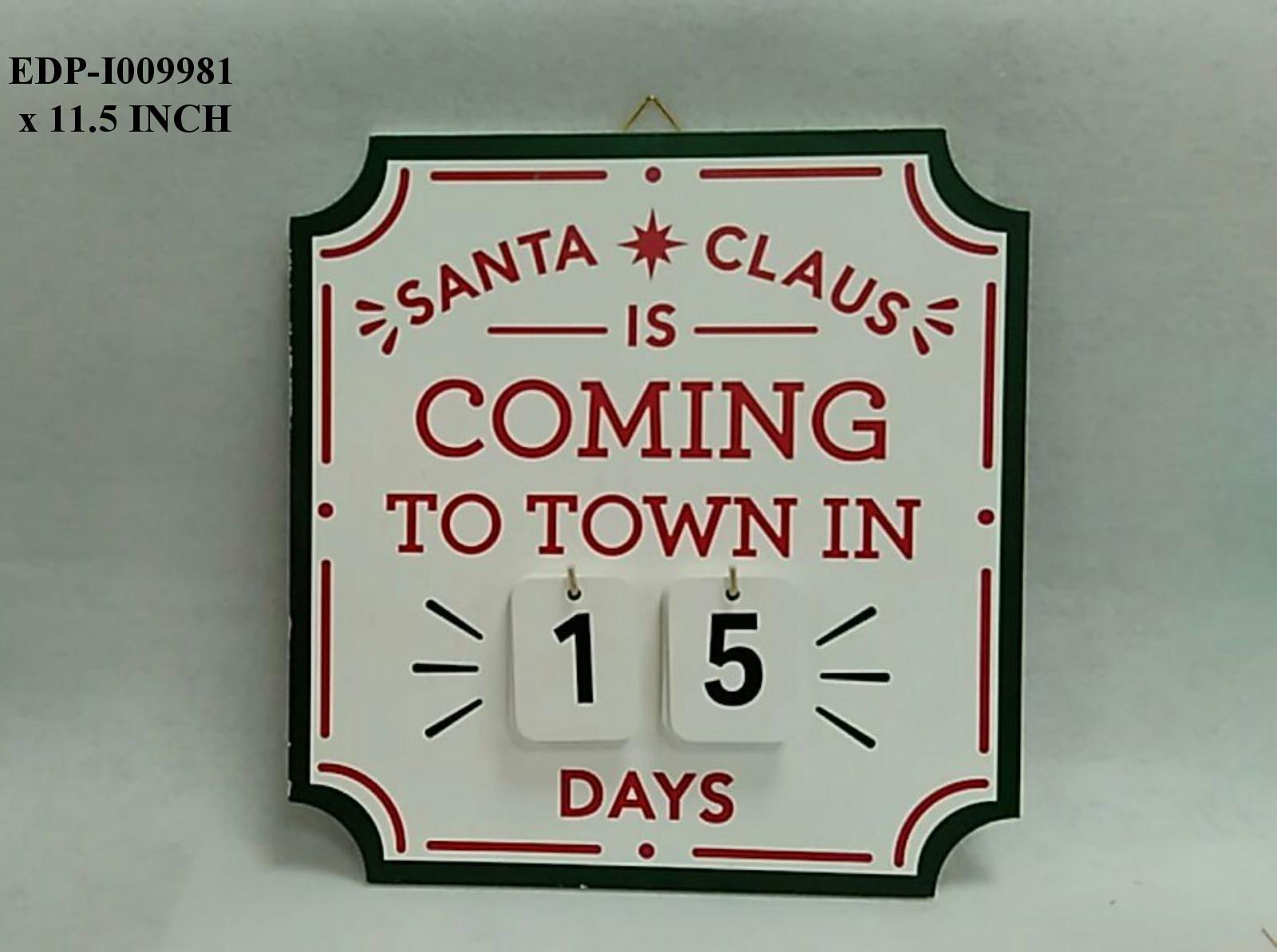 11.5"H. Christmas Signage