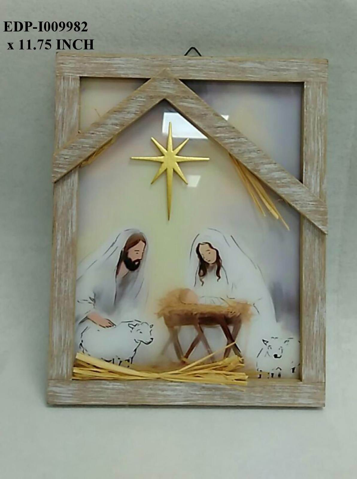11.75" Nativity Wall D¨¦co