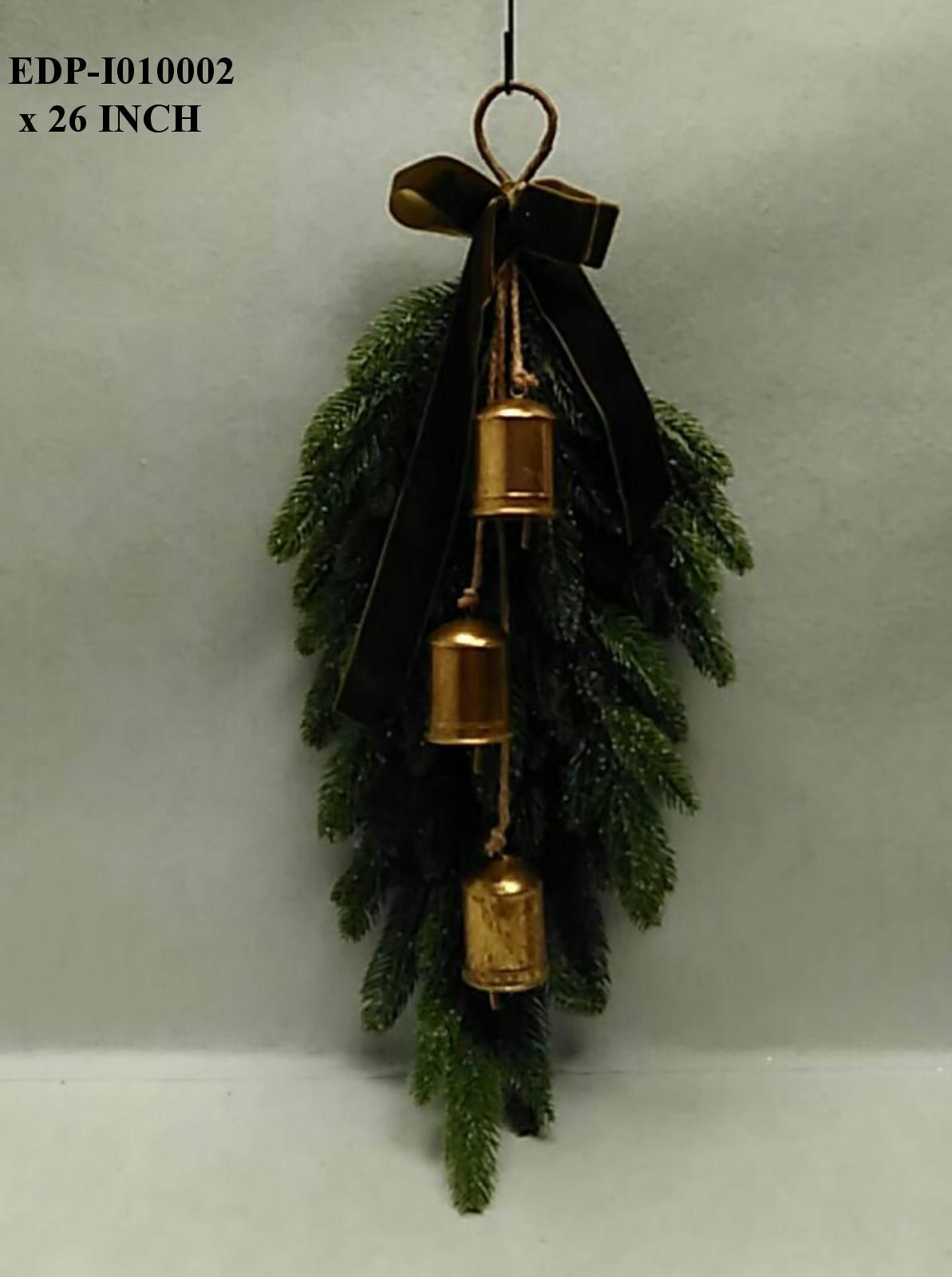 26"L. PVC Drop with Hanging Bells