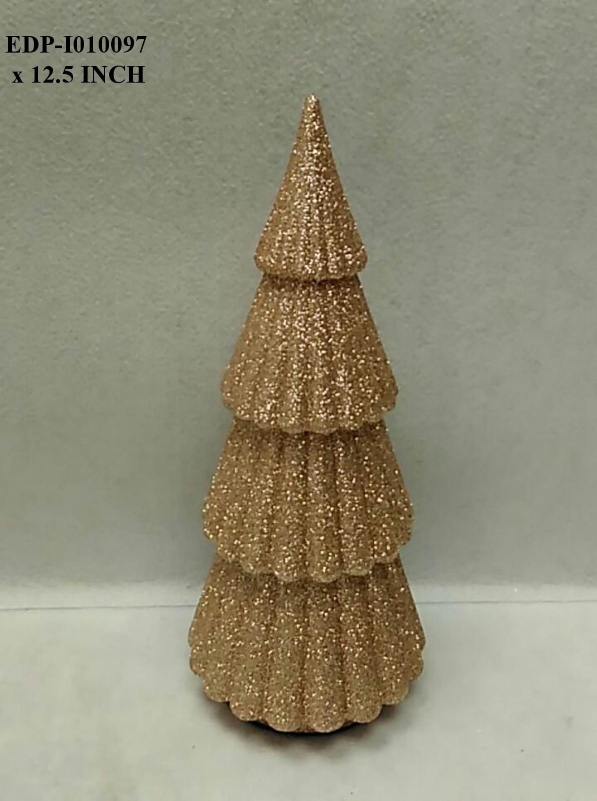 12.5" Gold Table Top Tree