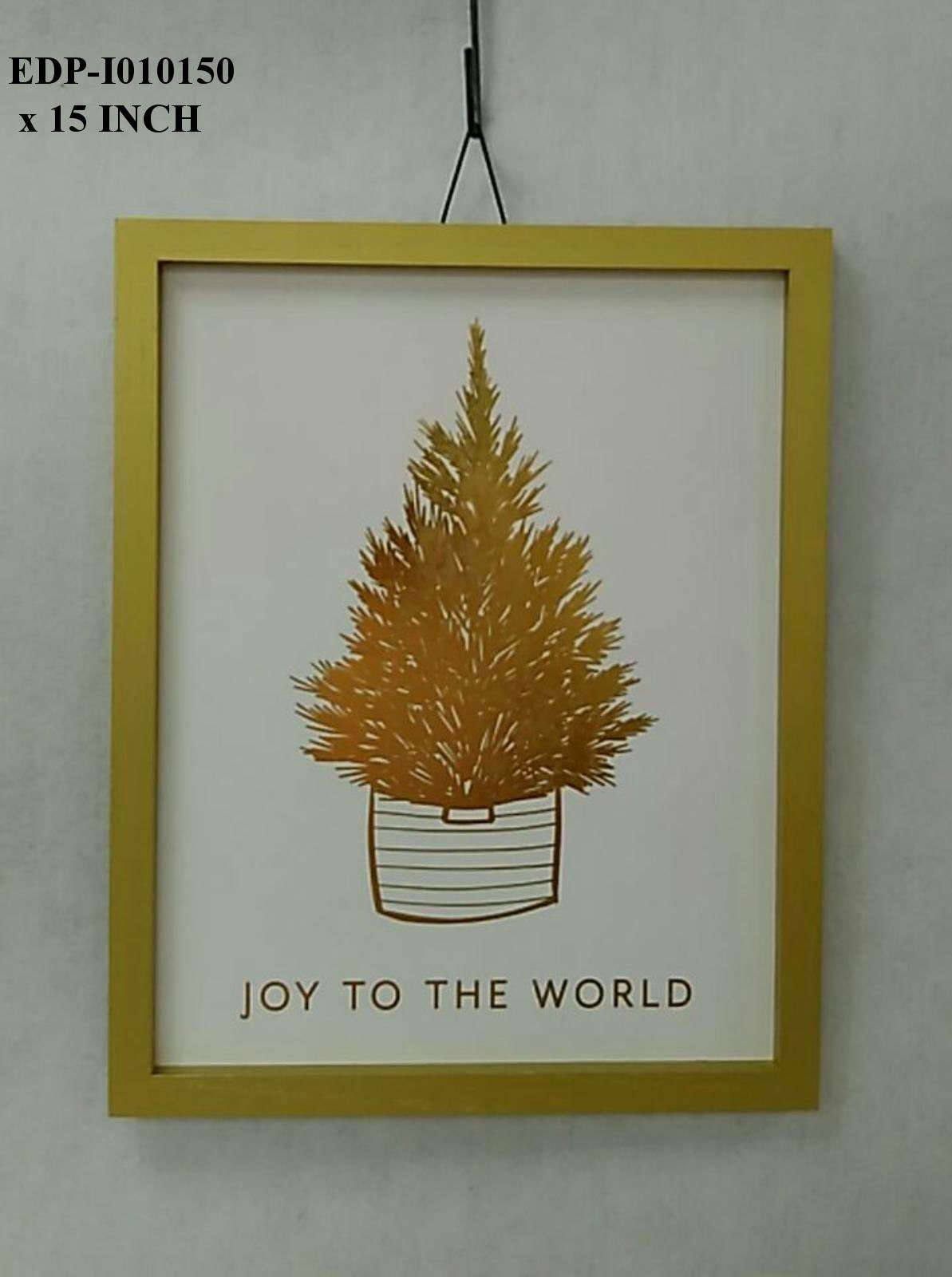 15" Christmas Hanging Signage
