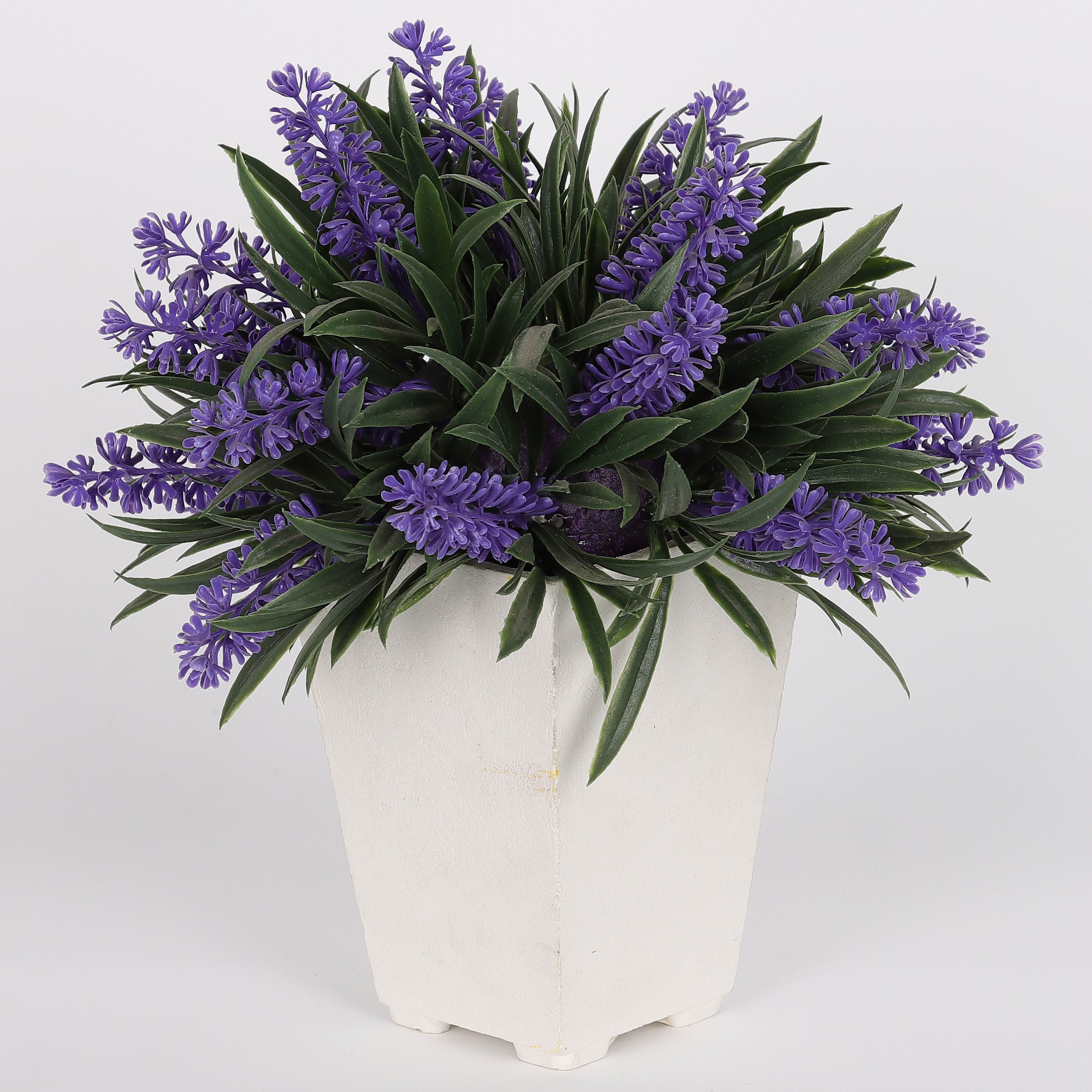 3.5 X 3.5 X 8.5"H ARTIFICIAL FLORAL DECOR
