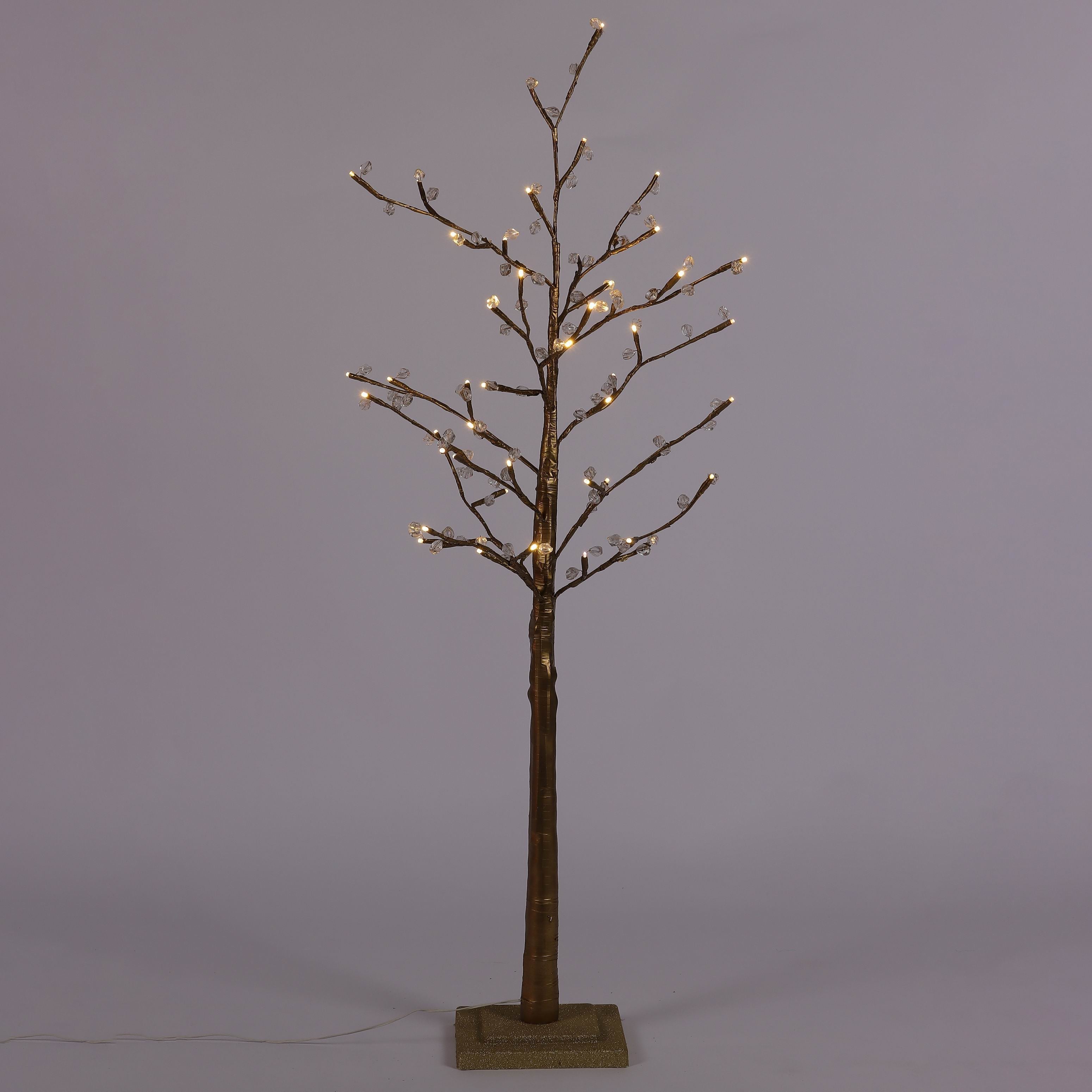 16 X 16 X 50"H PRE-LIT TREE DECOR