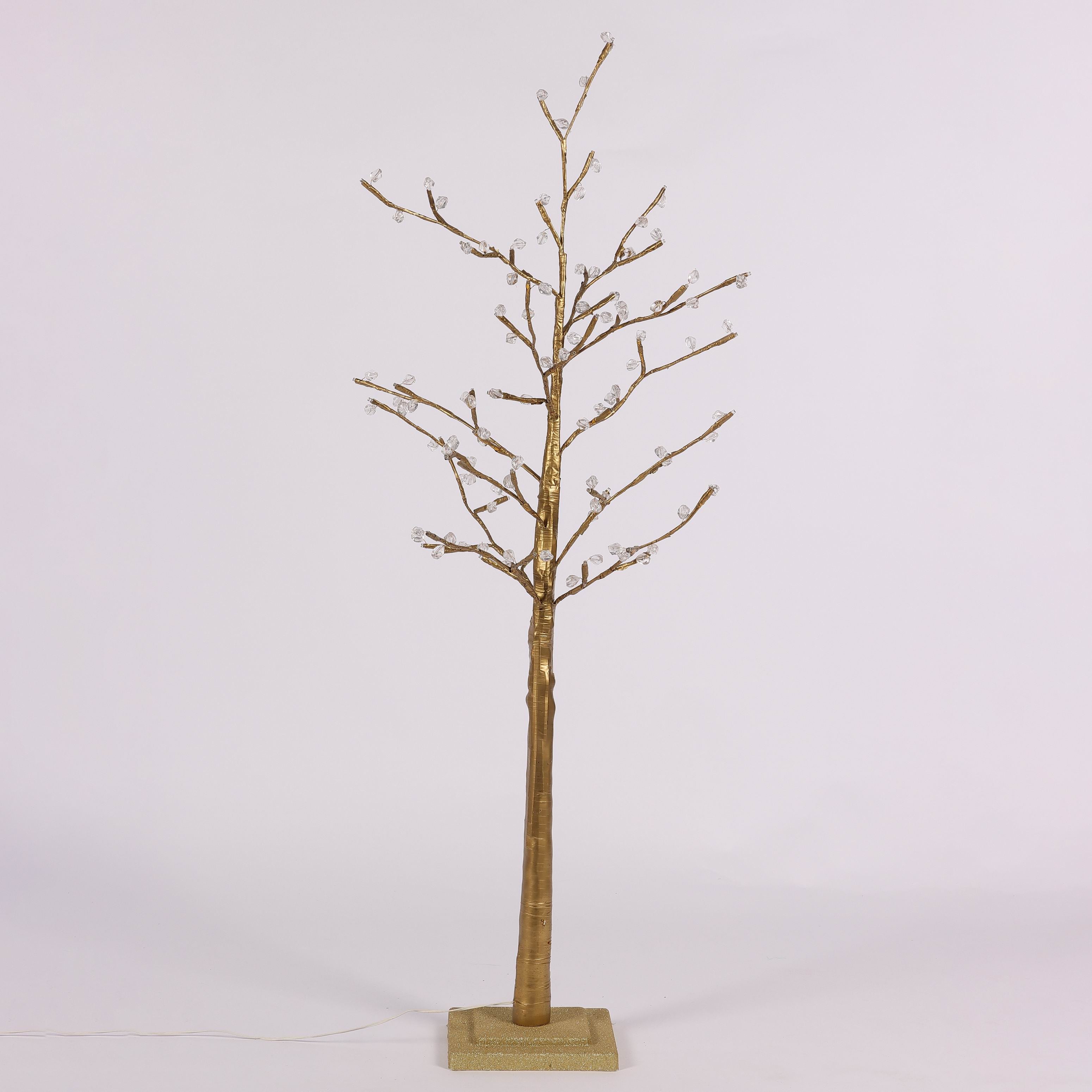 16 X 16 X 50"H PRE-LIT TREE DECOR