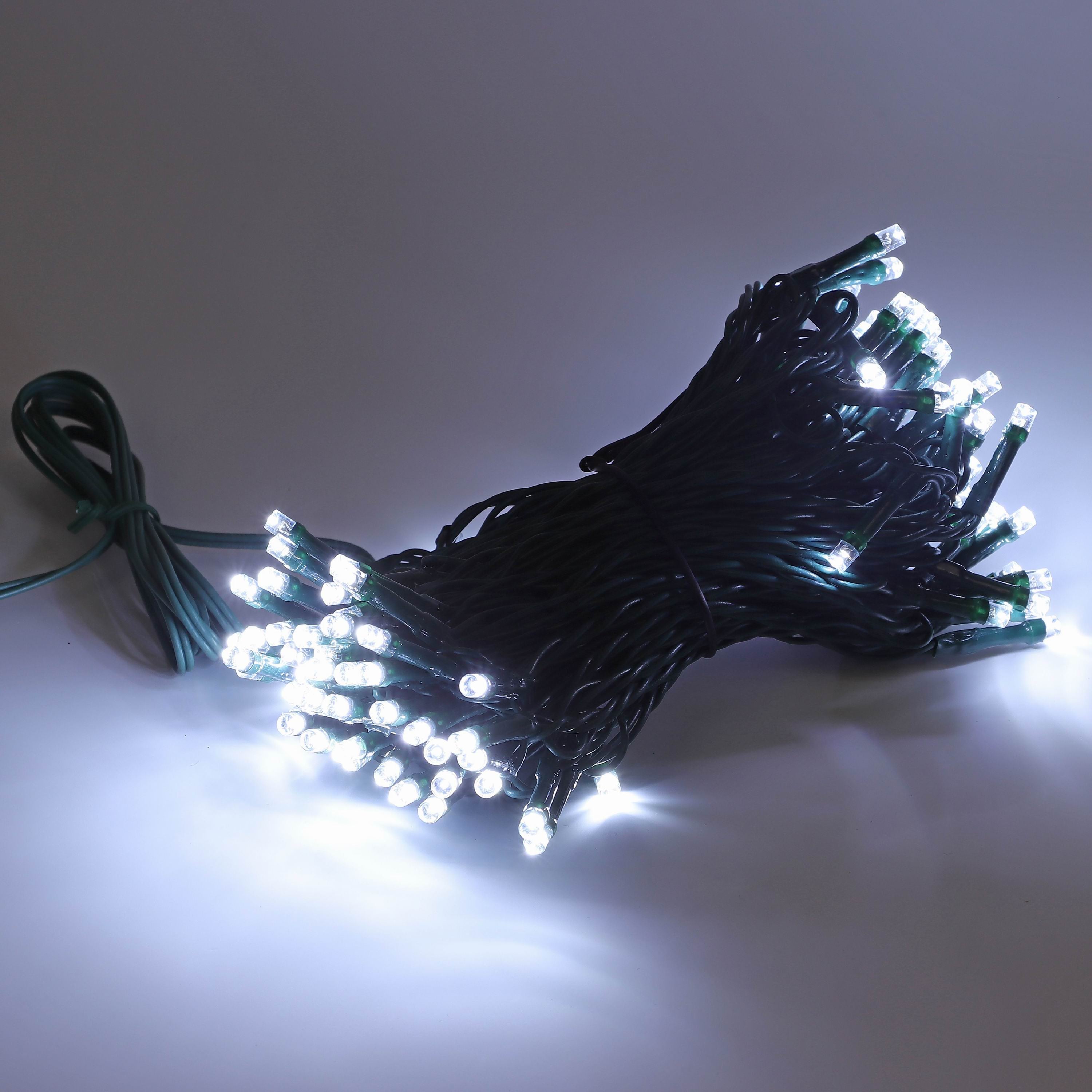 100 bulbs low voltage warm white light LED 48" in length