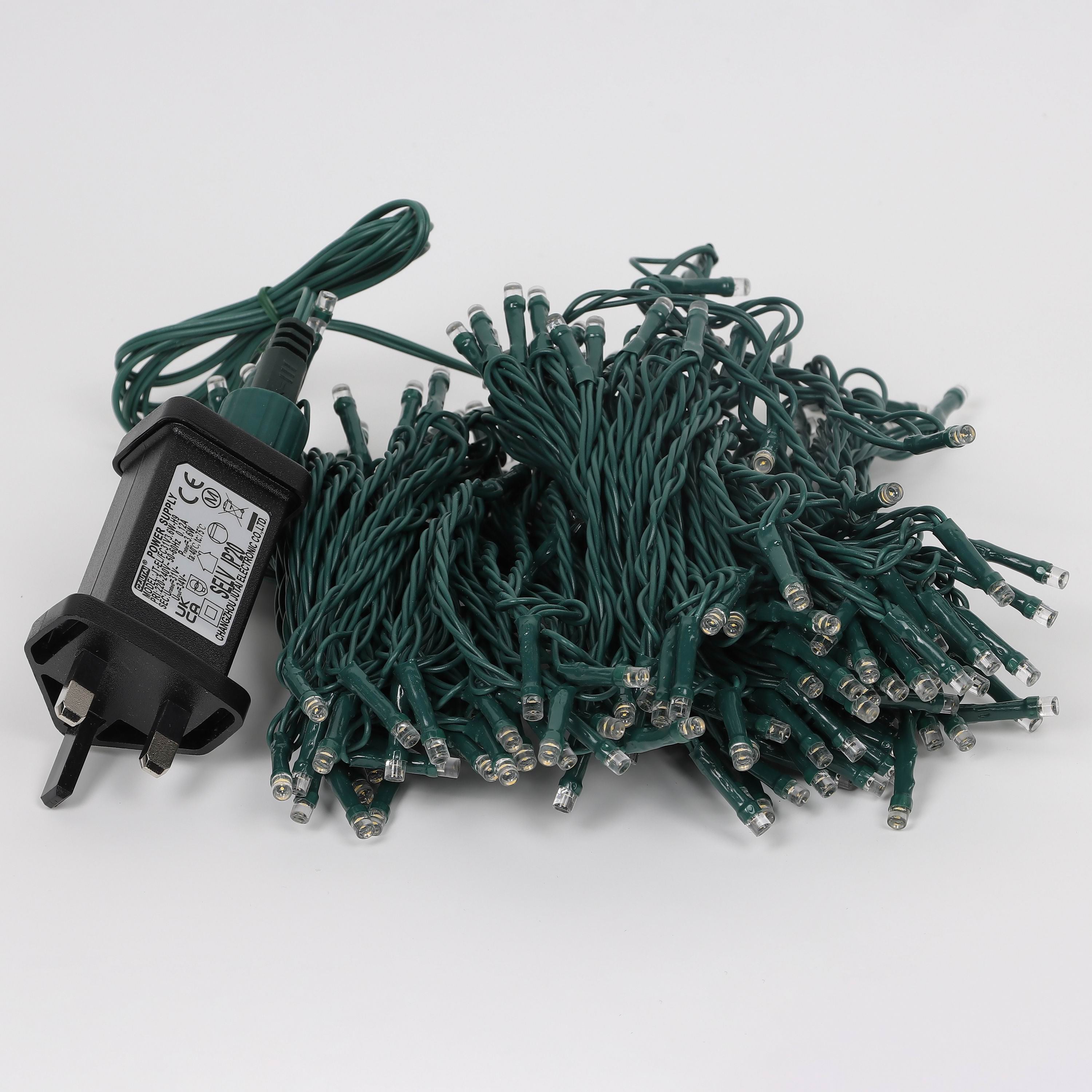 200 bulbs low voltage warm light LED  48" in length