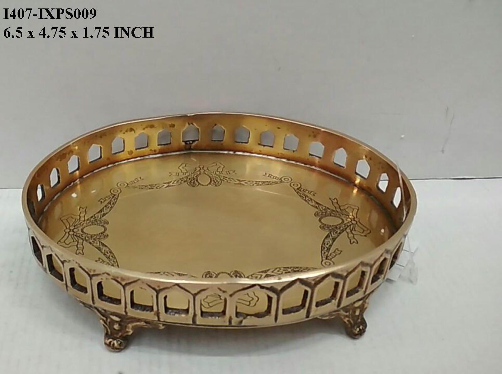 1.75"H. Gold Table Top Container