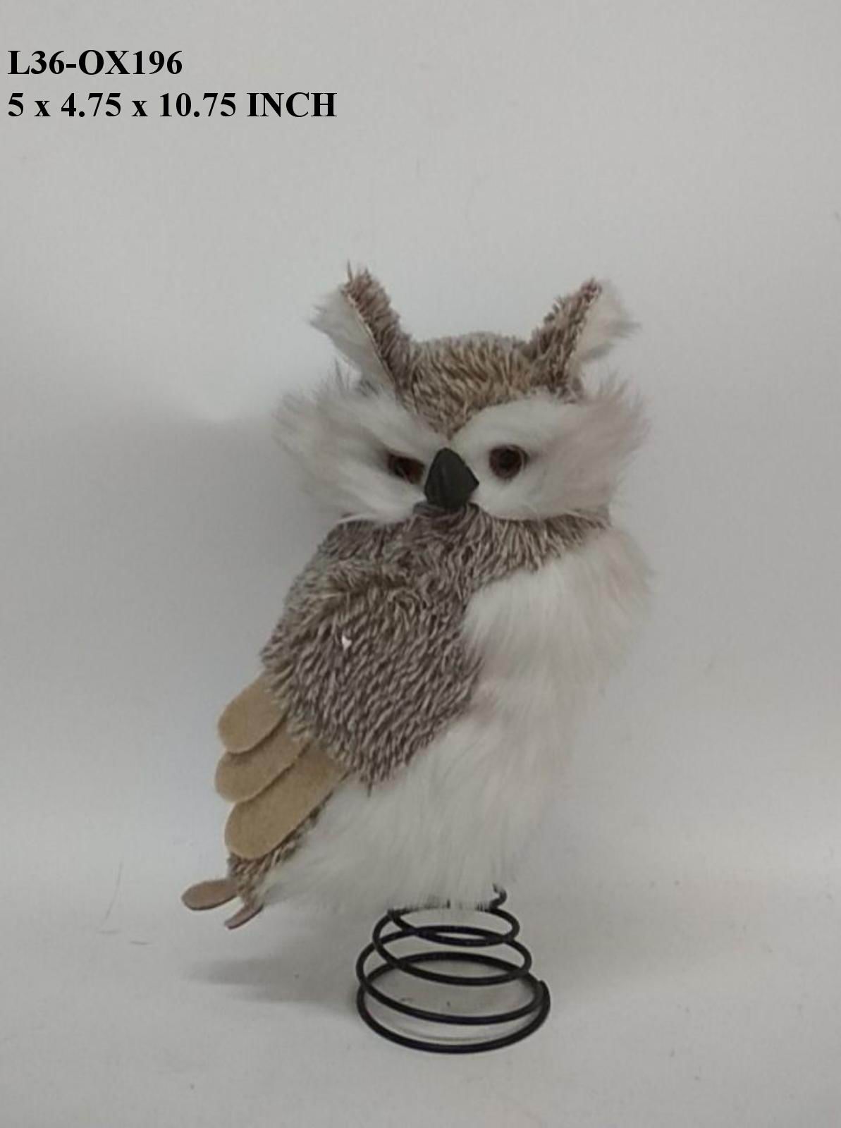 10" Natural Bird Treetopper