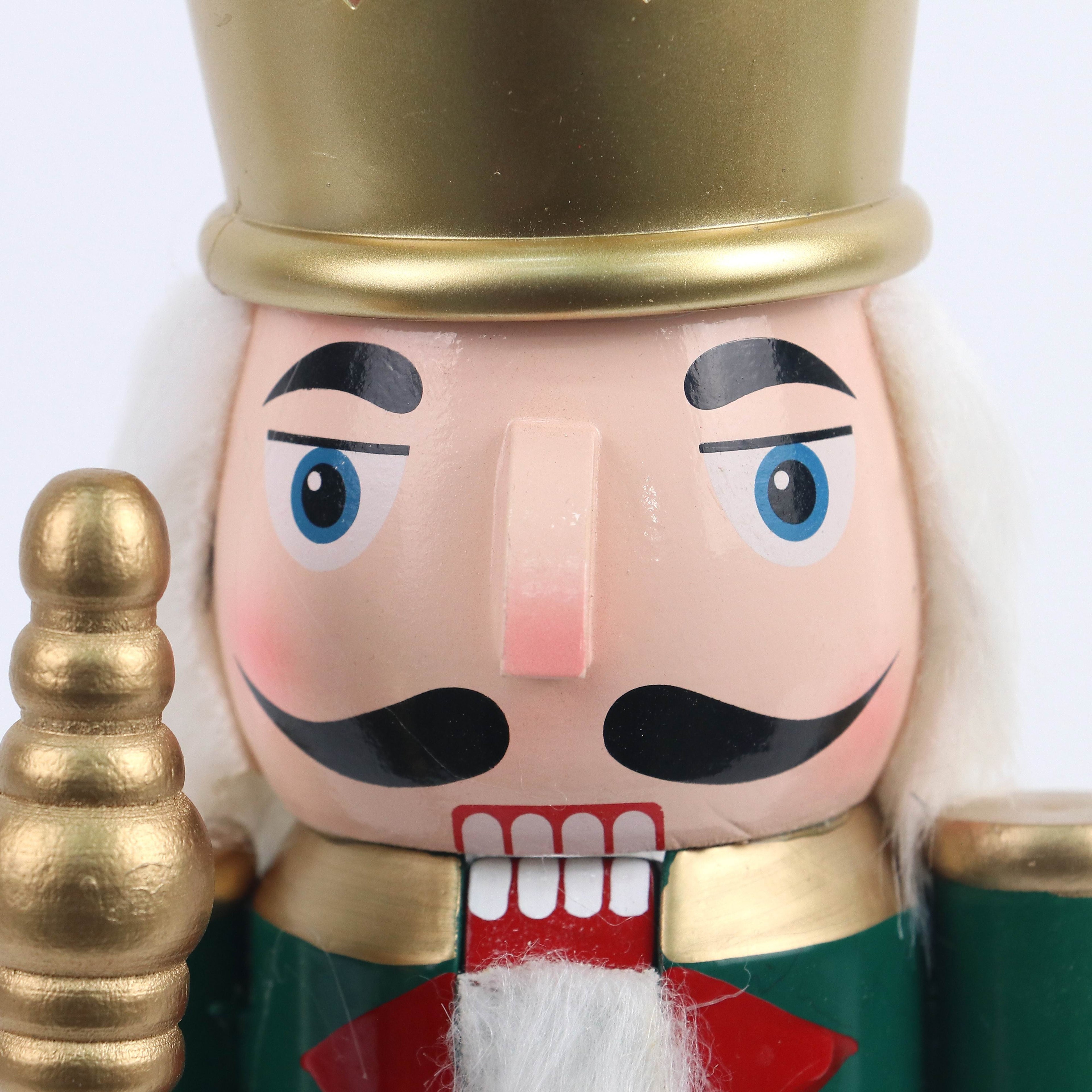 15"H Wood Nutcracker-4 ASST