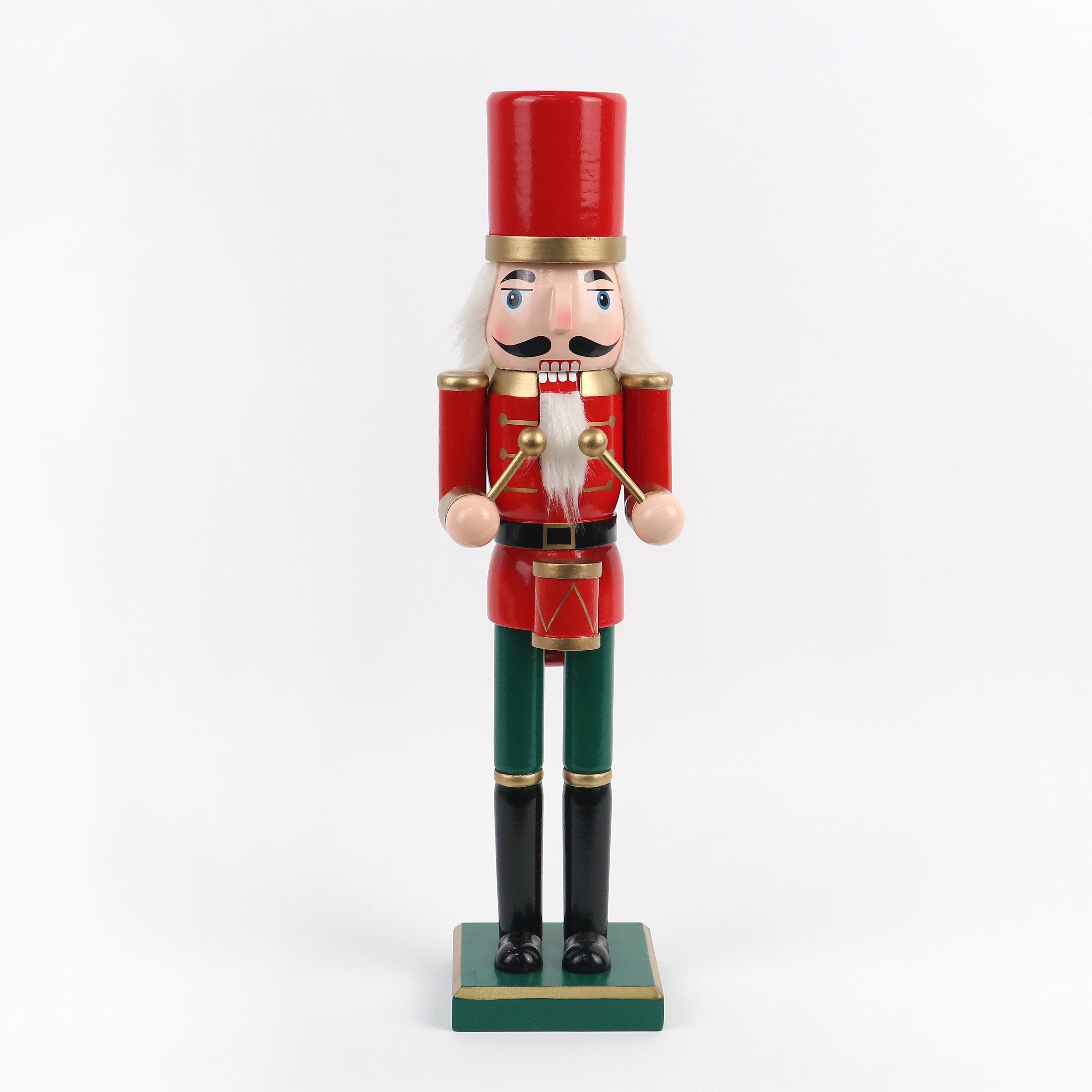 15"H Wood Nutcracker-4 ASST