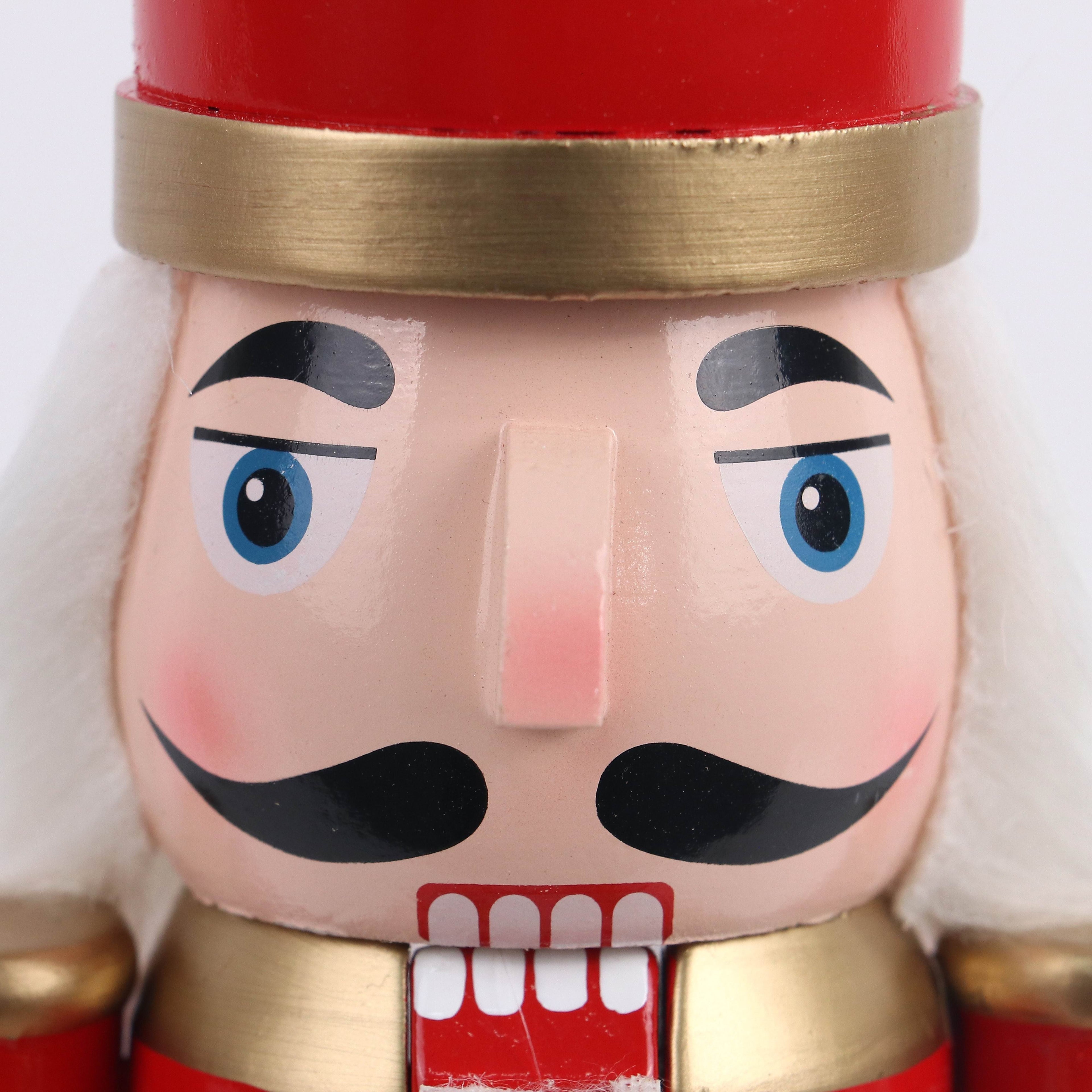 15"H Wood Nutcracker-4 ASST