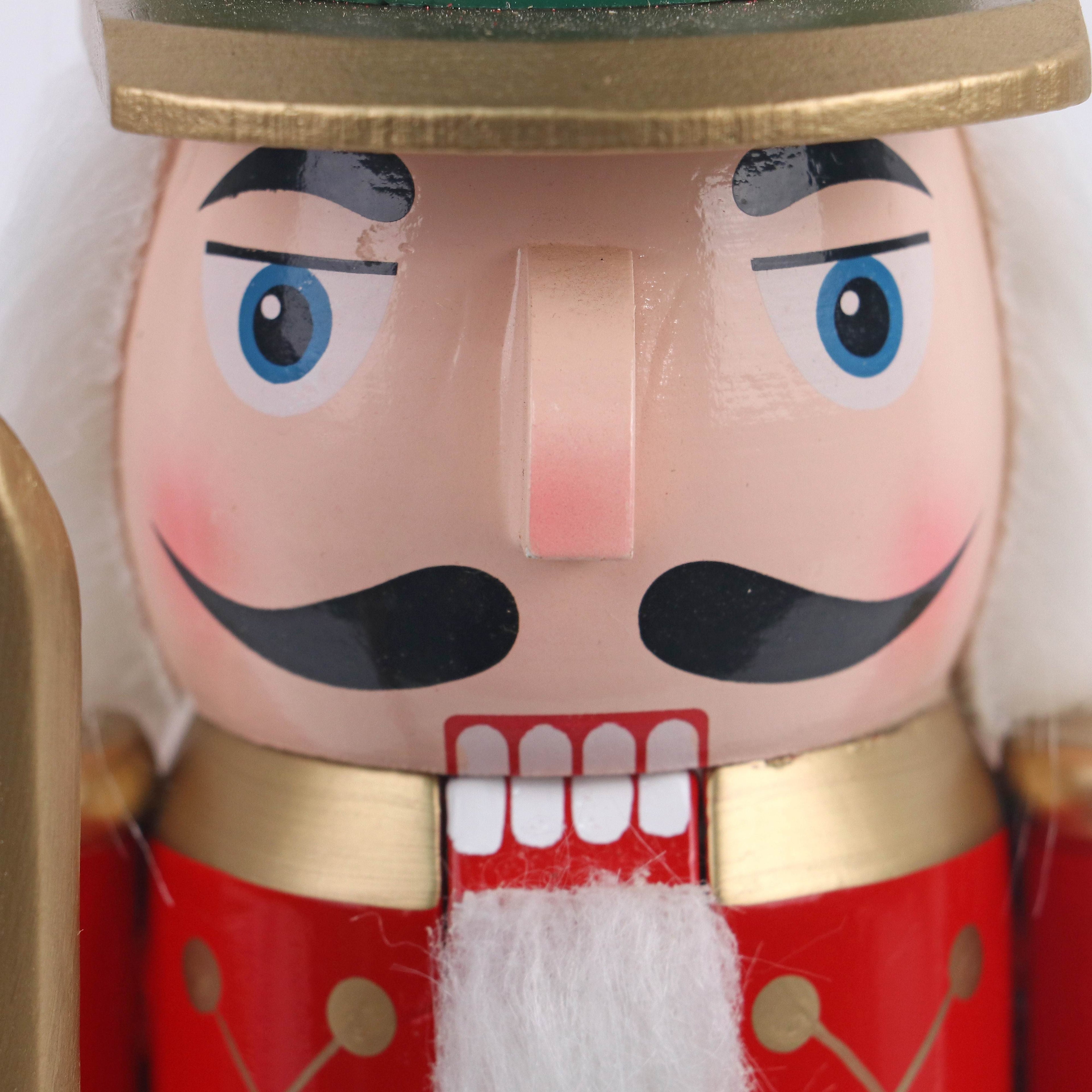 15"H Wood Nutcracker-4 ASST