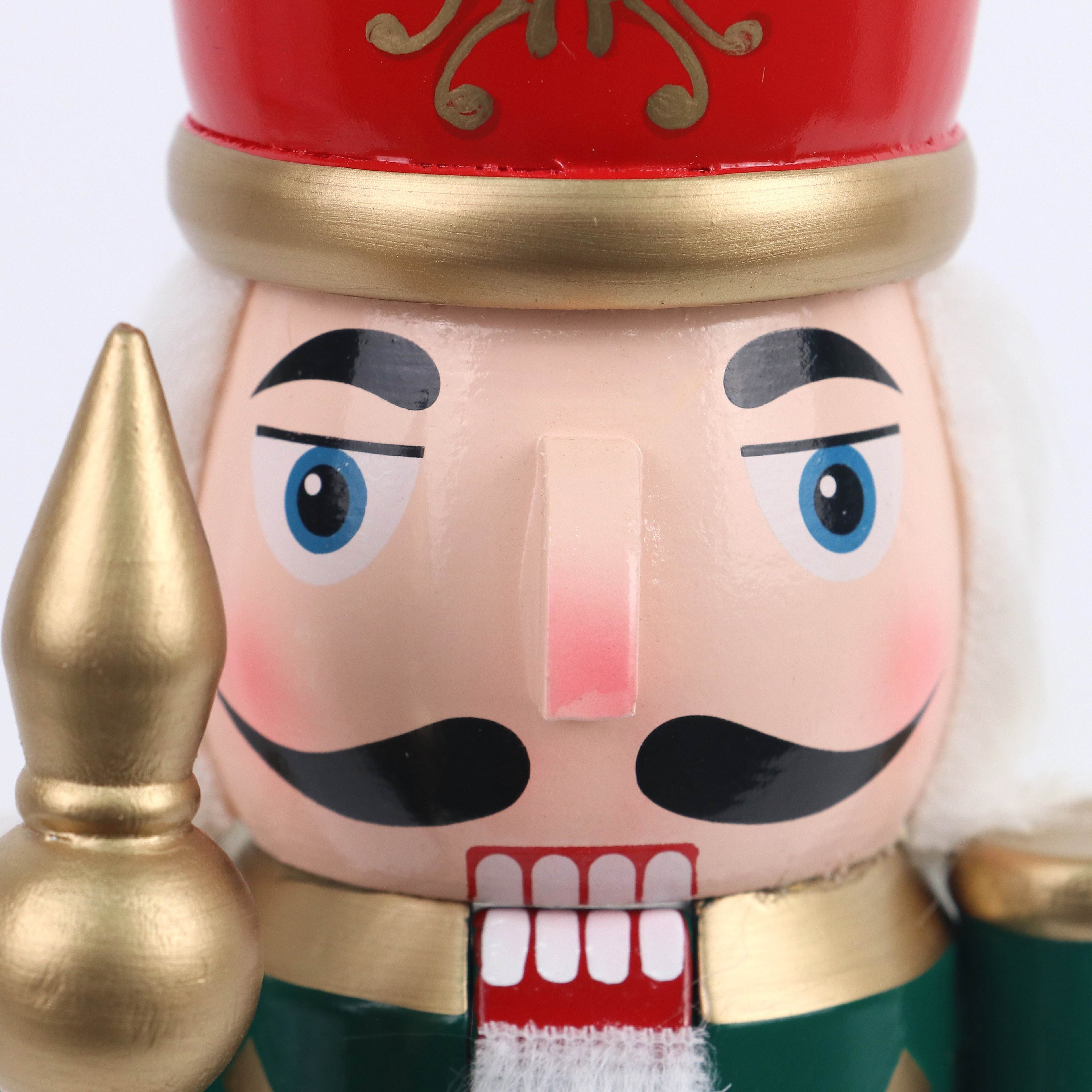 15"H Wood Nutcracker-4 ASST