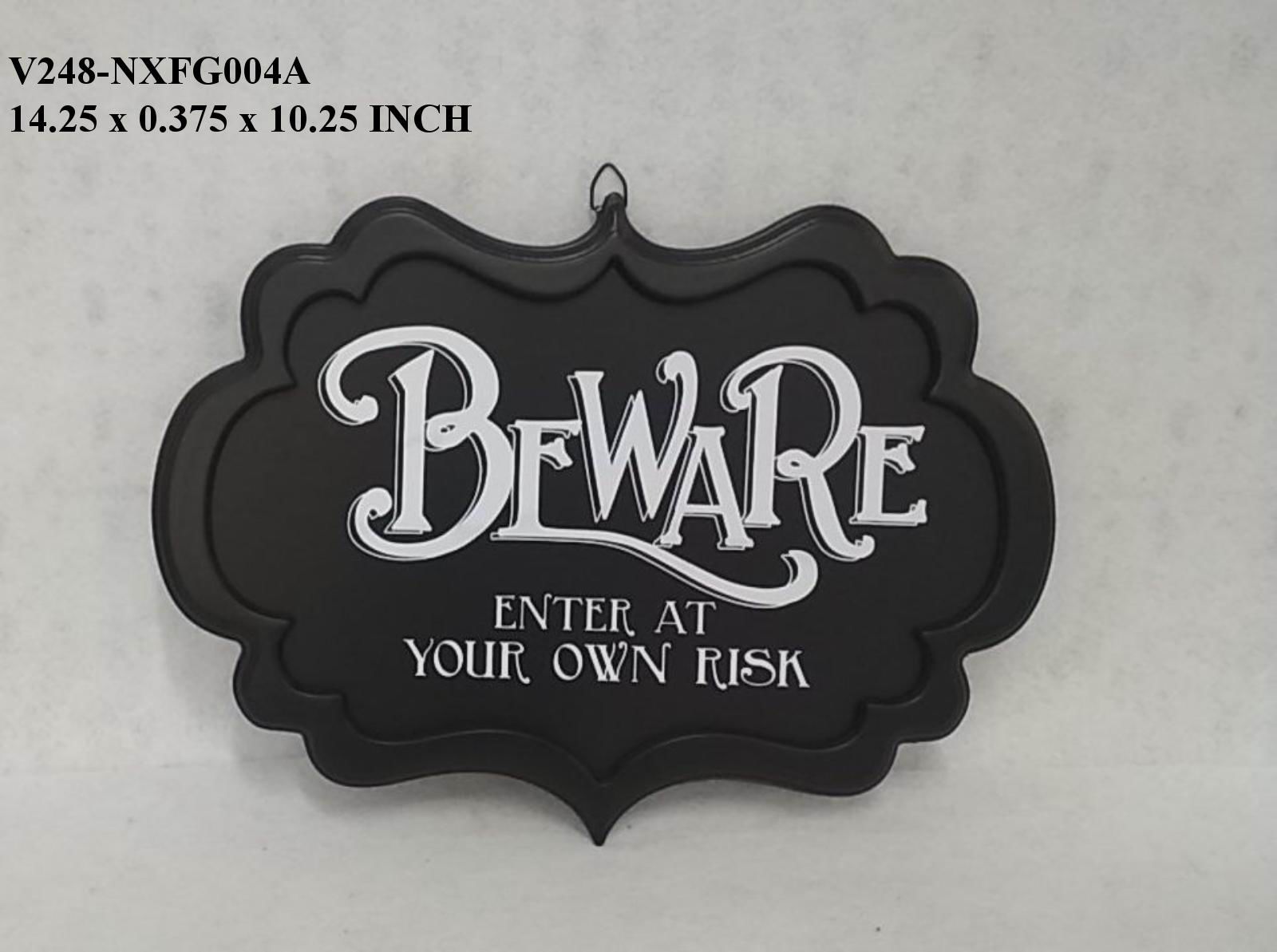 10.25" Halloween Wood Signage
