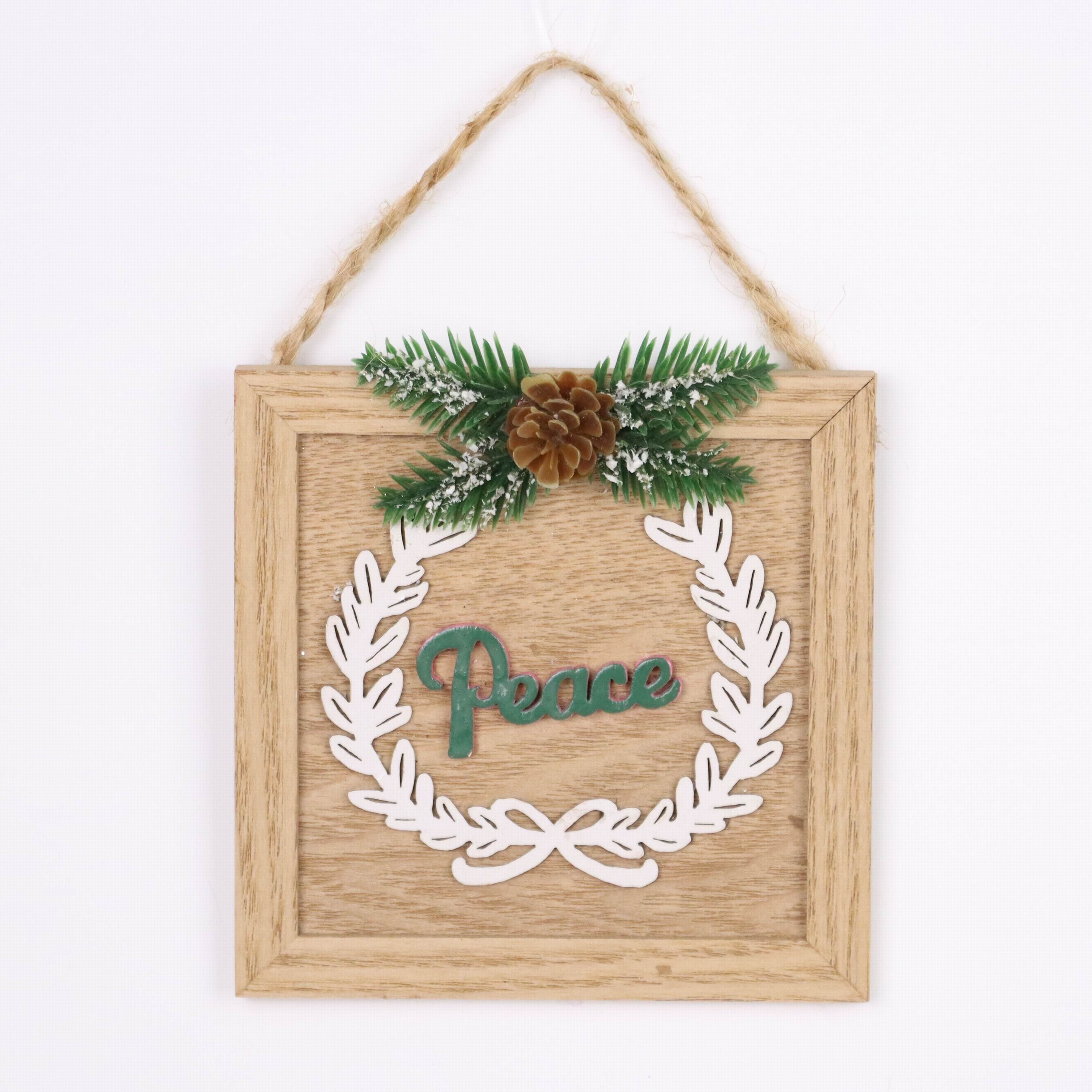 "Peace" signage wall  hang
