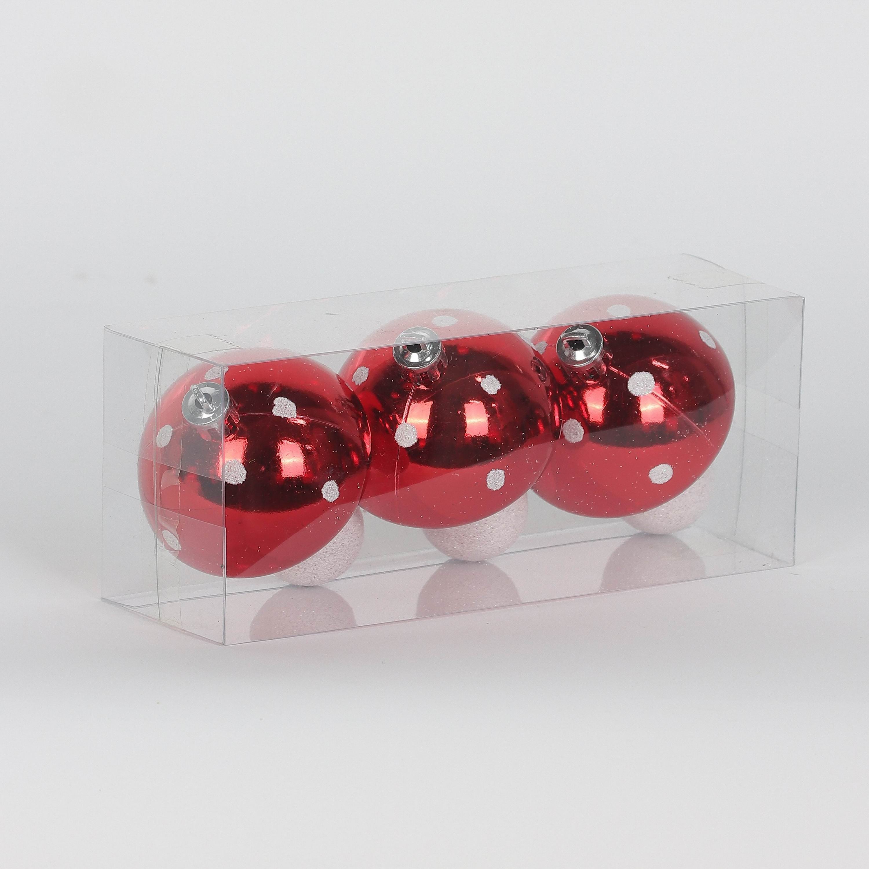 3 piece mushroom ornament