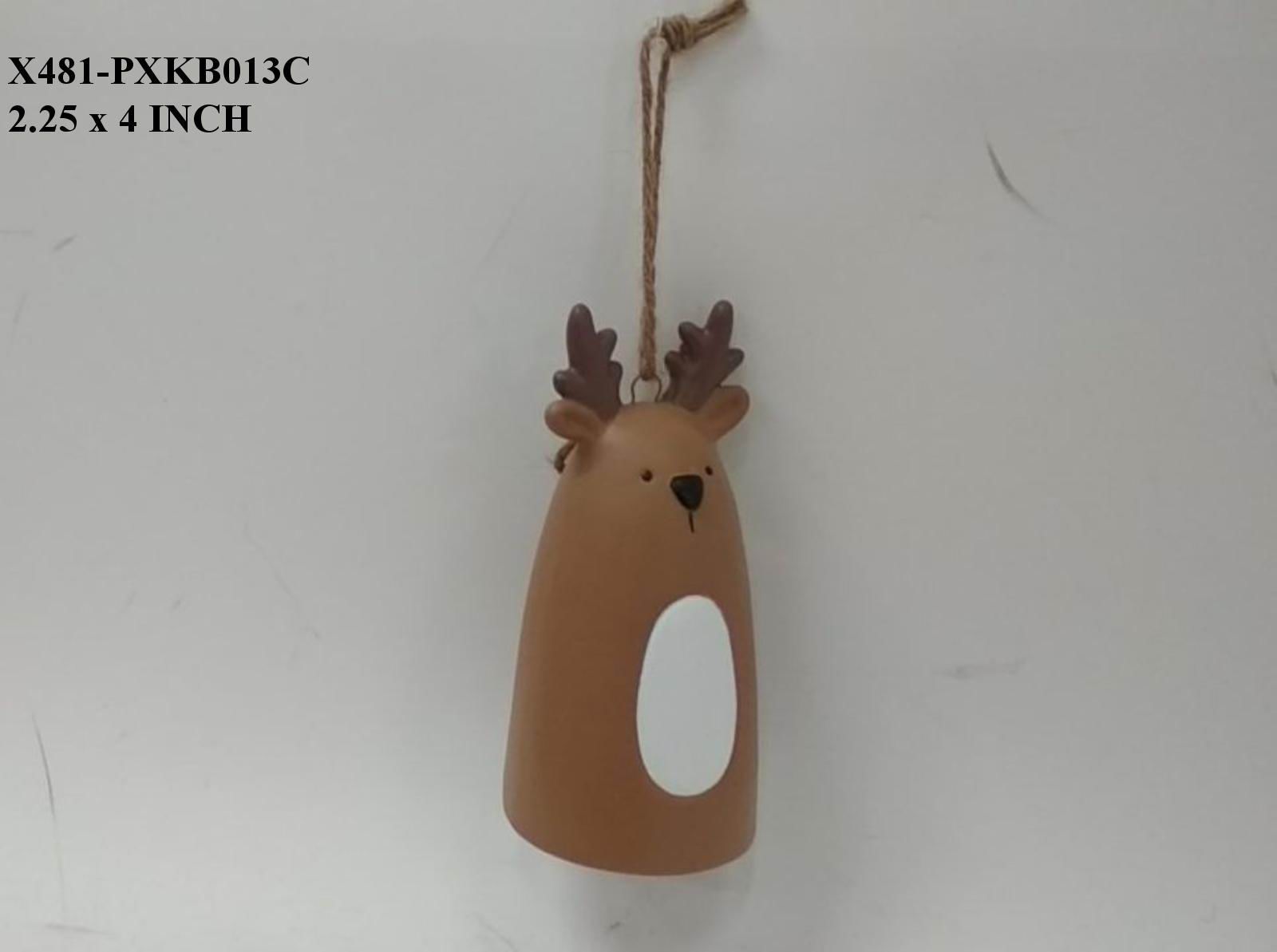4" Wood Animal Orn