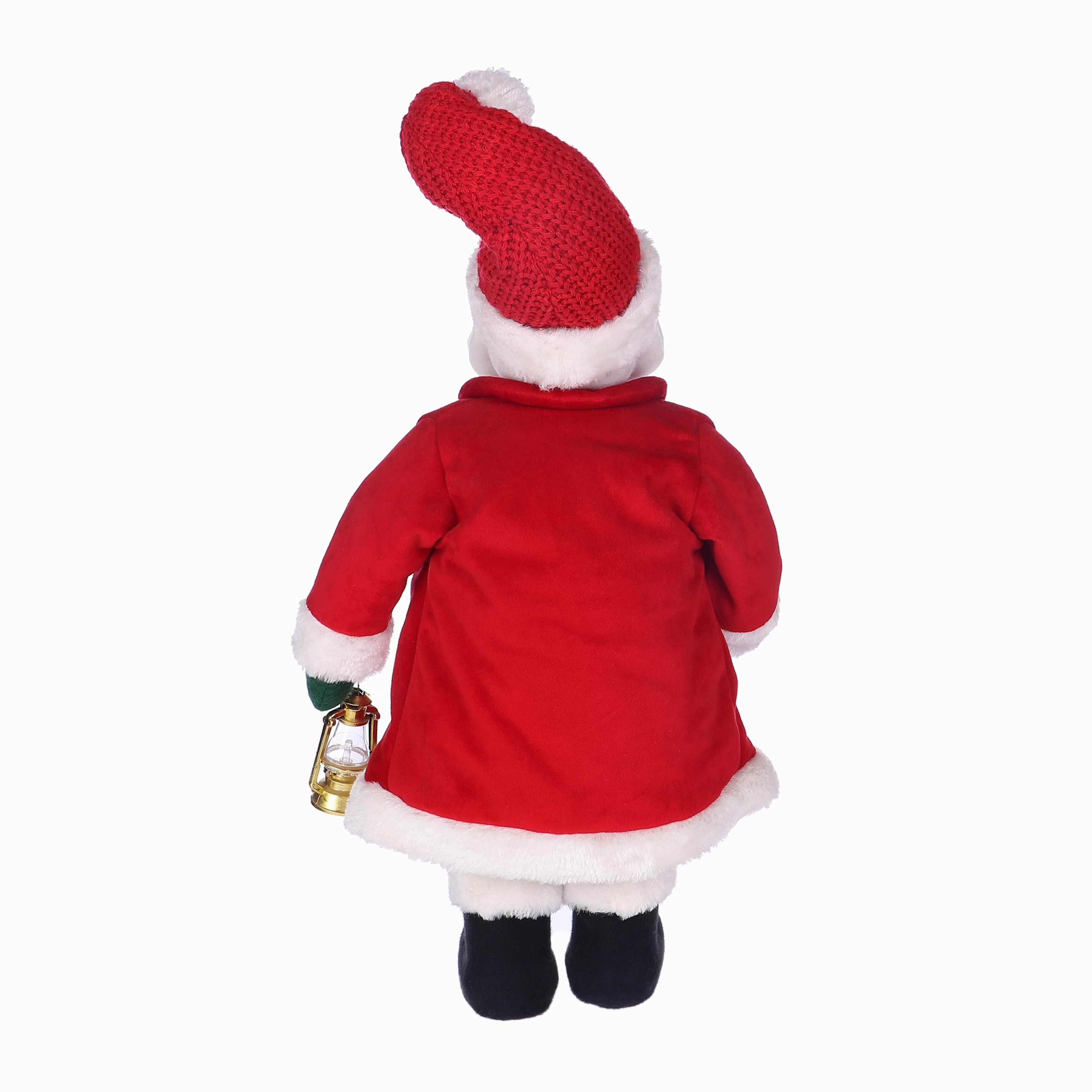 10 X 7 X 26"H SANTA HOLDING LAMP