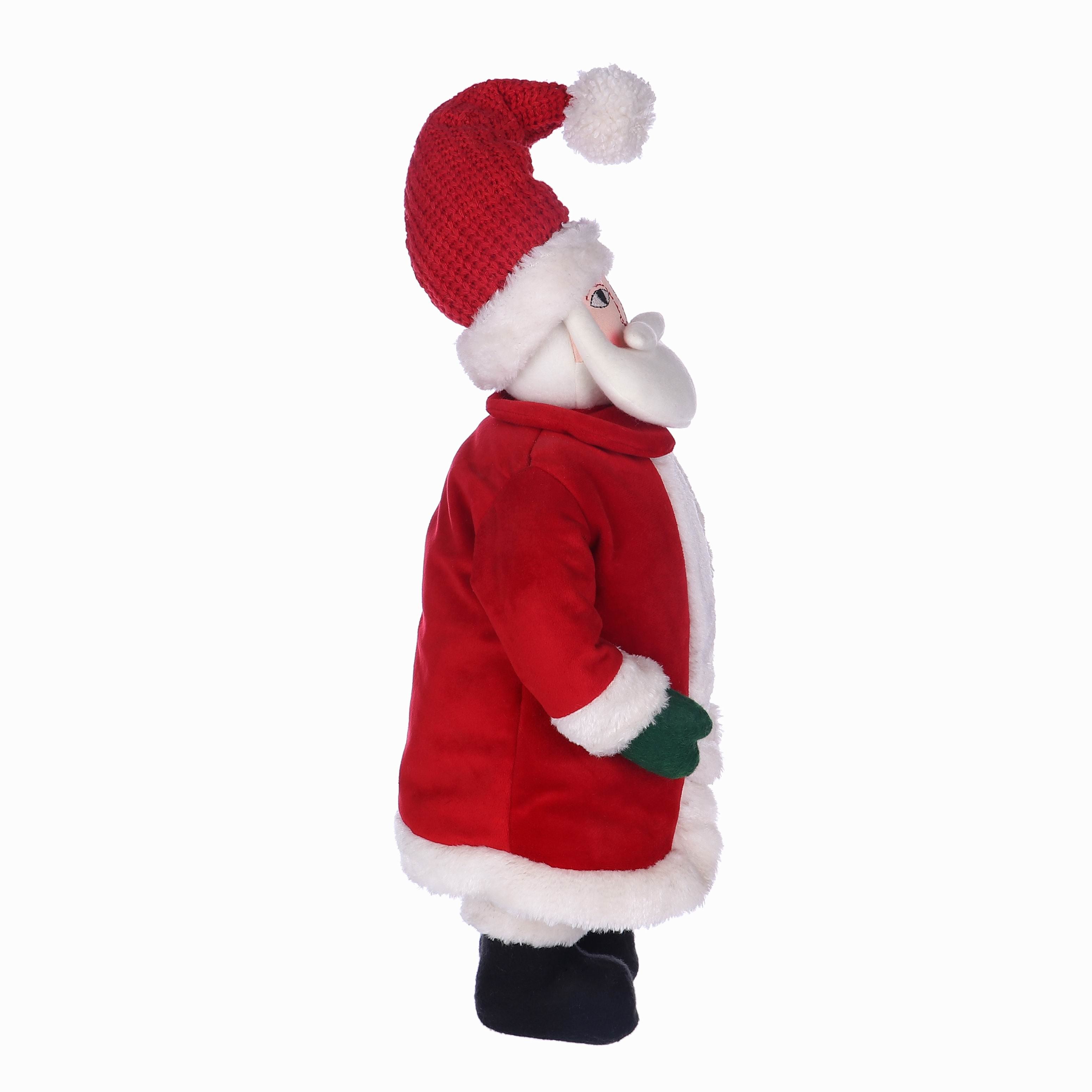 10 X 7 X 26"H SANTA HOLDING LAMP
