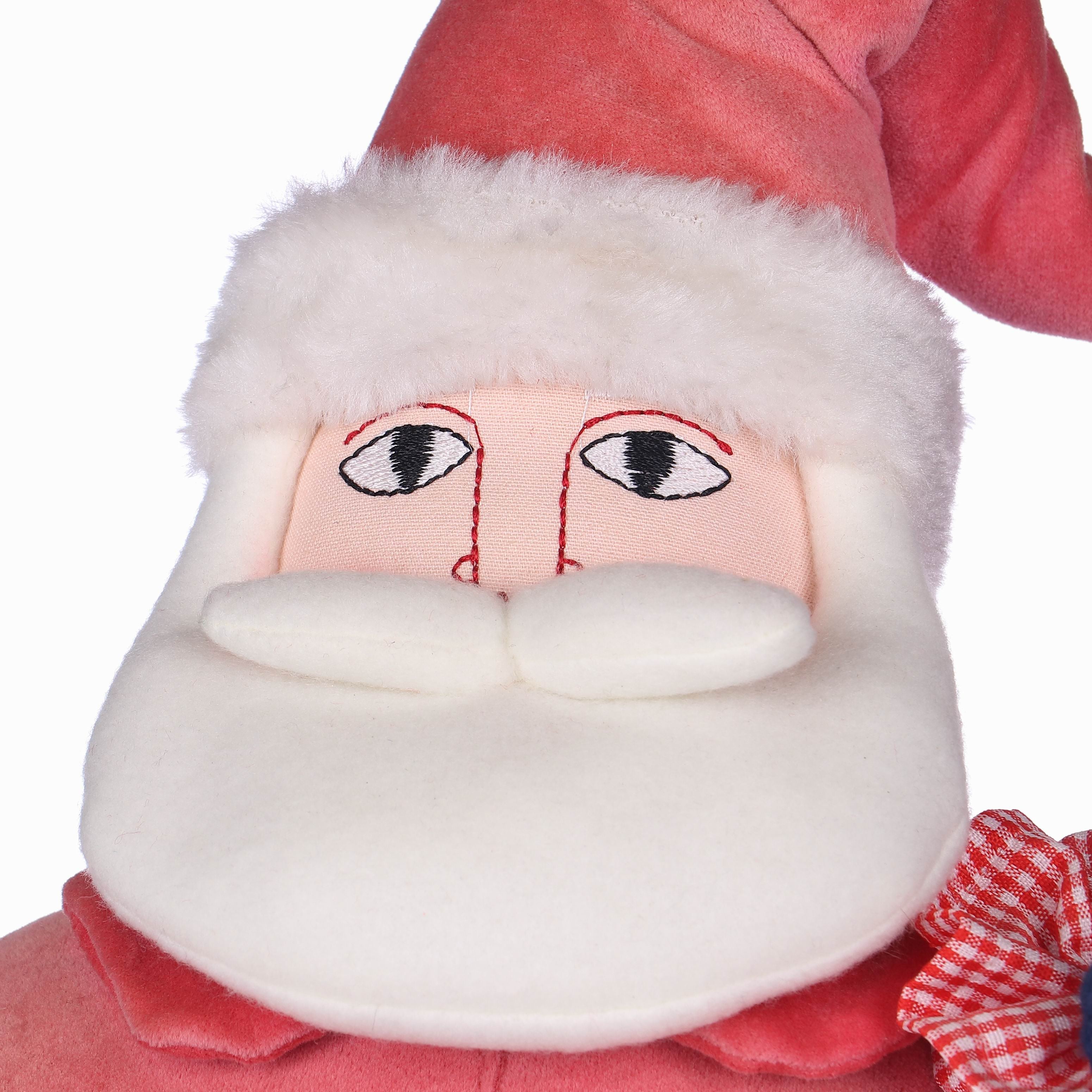12 X 7.5 X 25"H SANTA IN RED W/PACKAGE