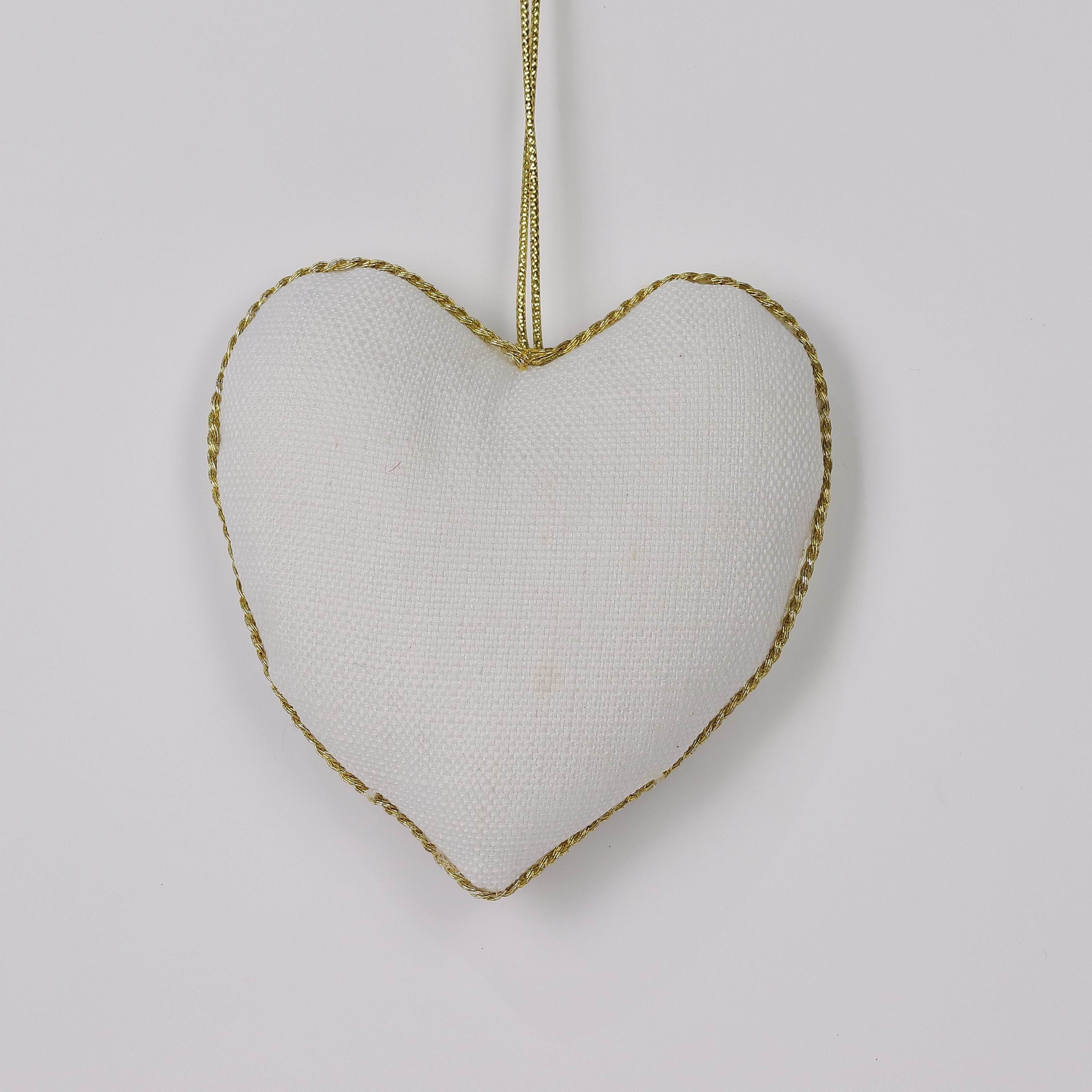 "Self, love, club" heart ornament