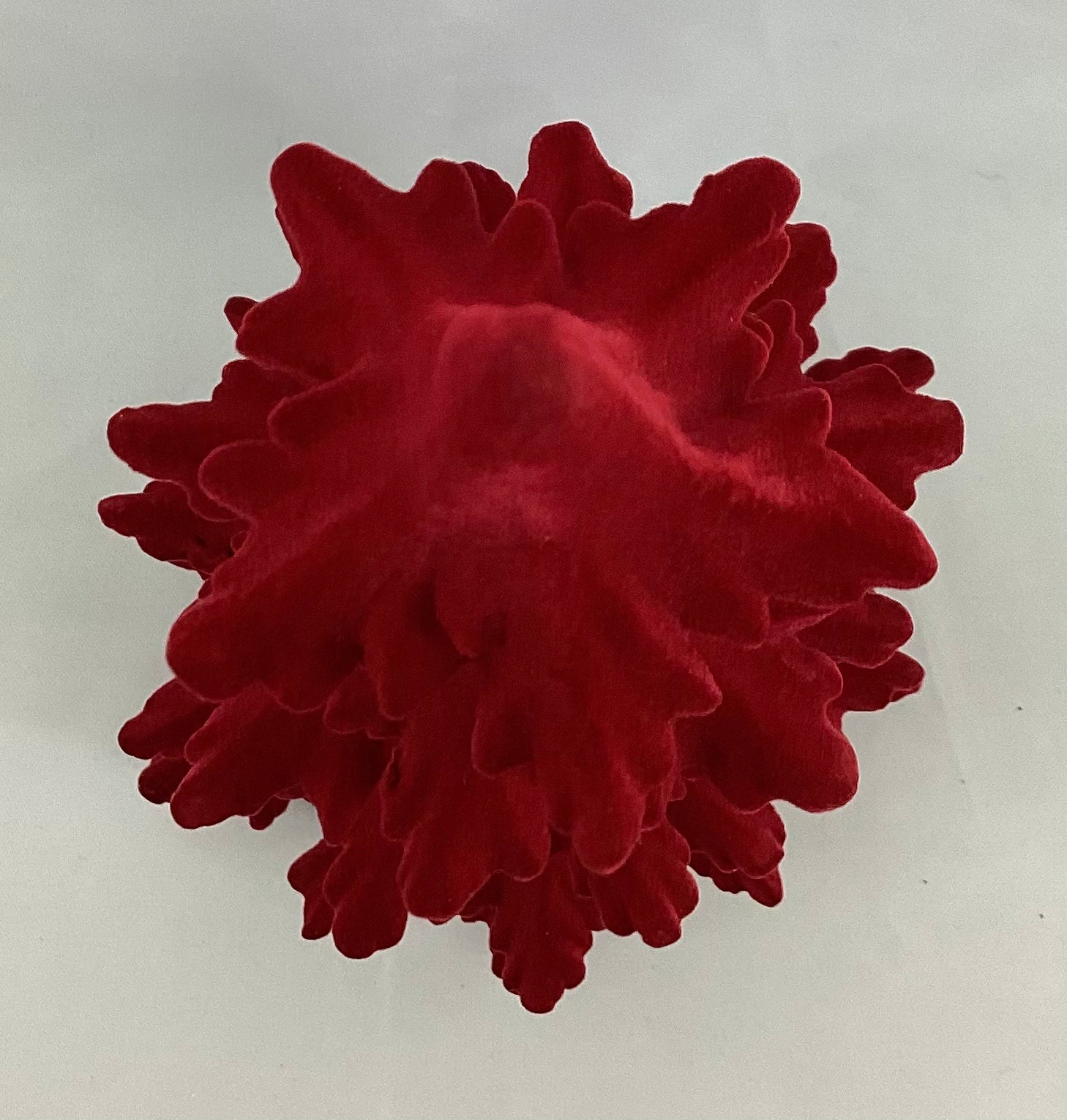 15.5" Height Red Resin Tree