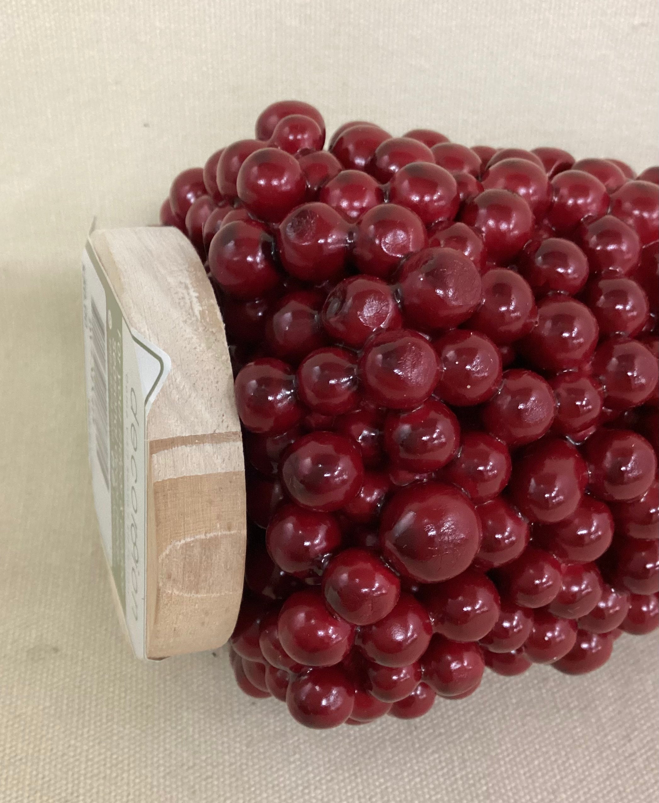 10.5" Red Berry Cone Tree