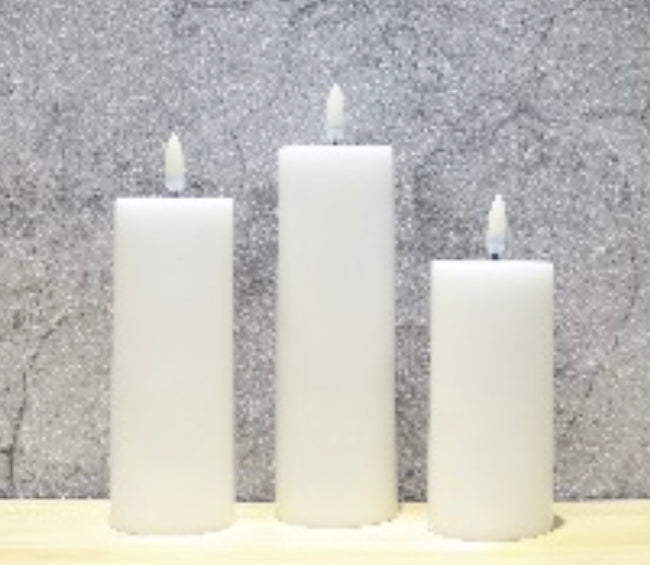 LED Wax Faux Candle