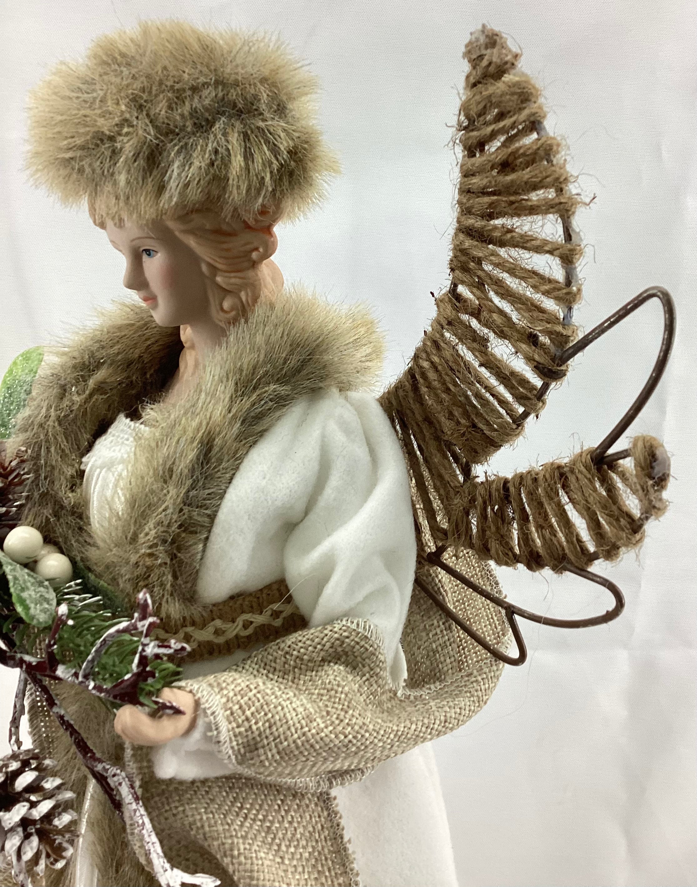 18" HT. Fabric Angel