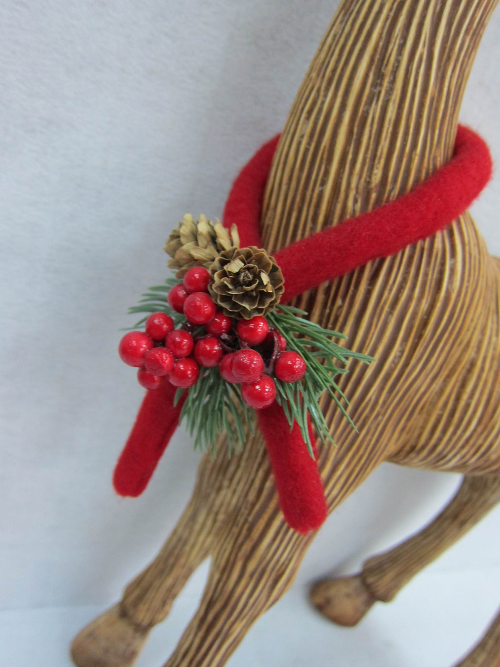 16"H. Polyresin Woodland Standing Deer