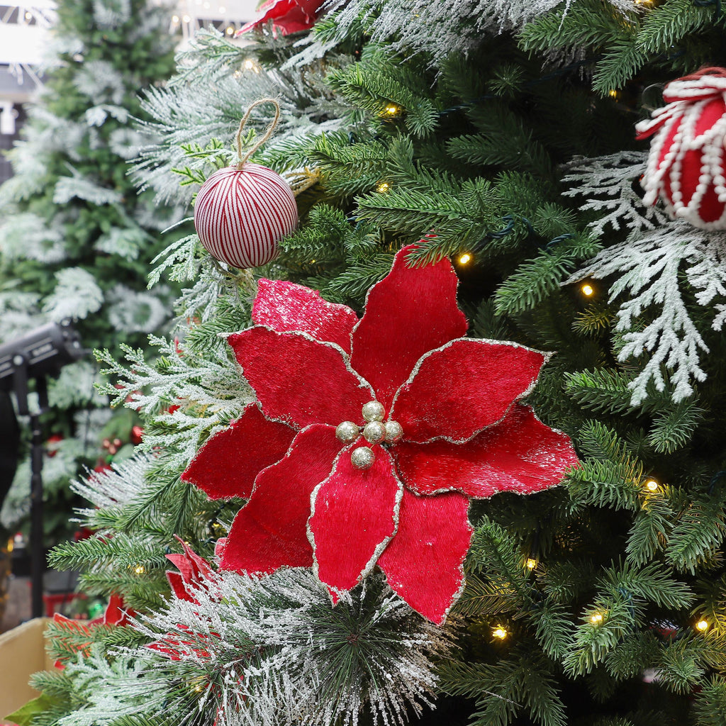 6 X 29"H POINSETTIA PICK