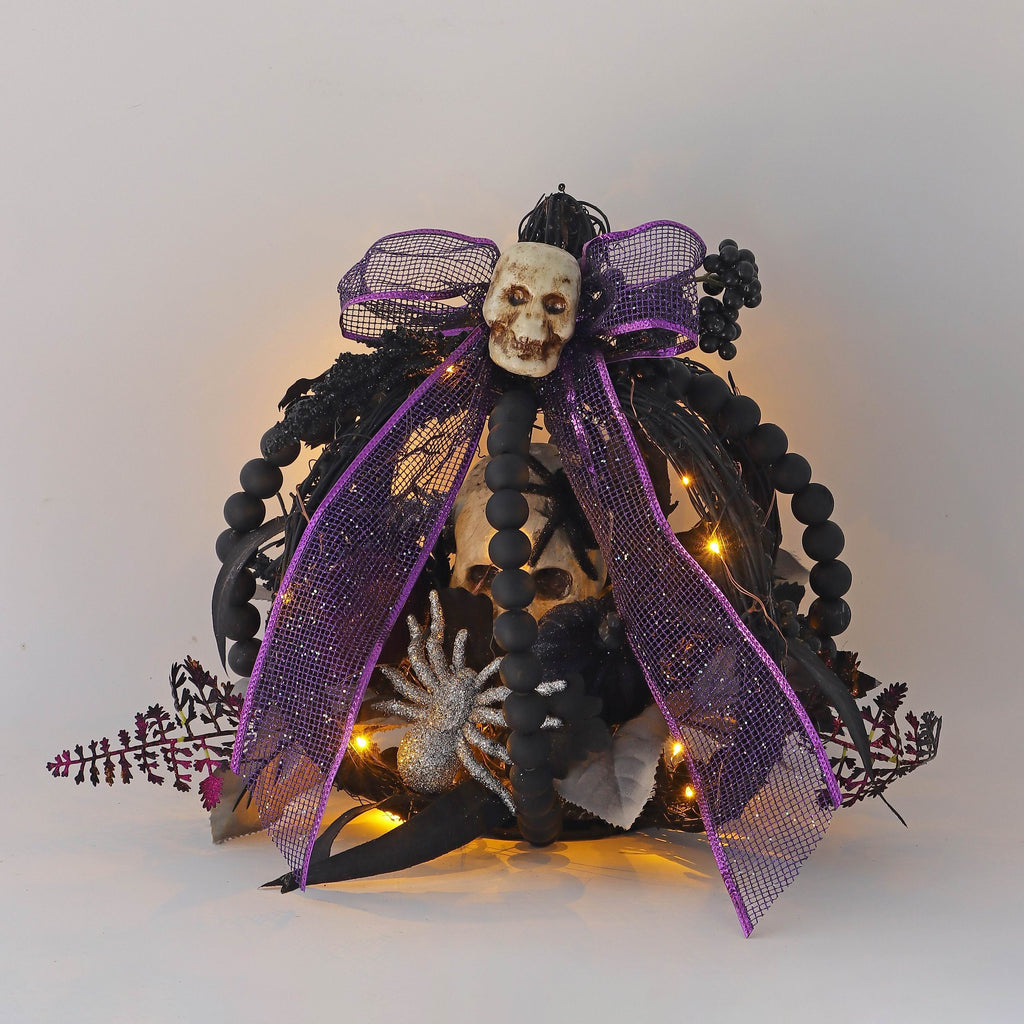 11"H. Halloween Table Top Floral Arrangement