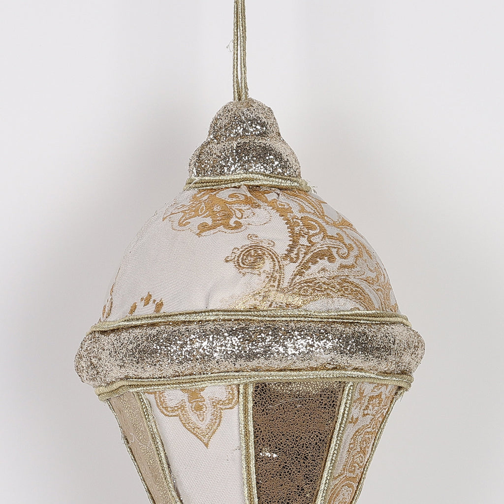 4.728 X 4.728 X 8.274"H GOLD FINIAL ORNAMENT