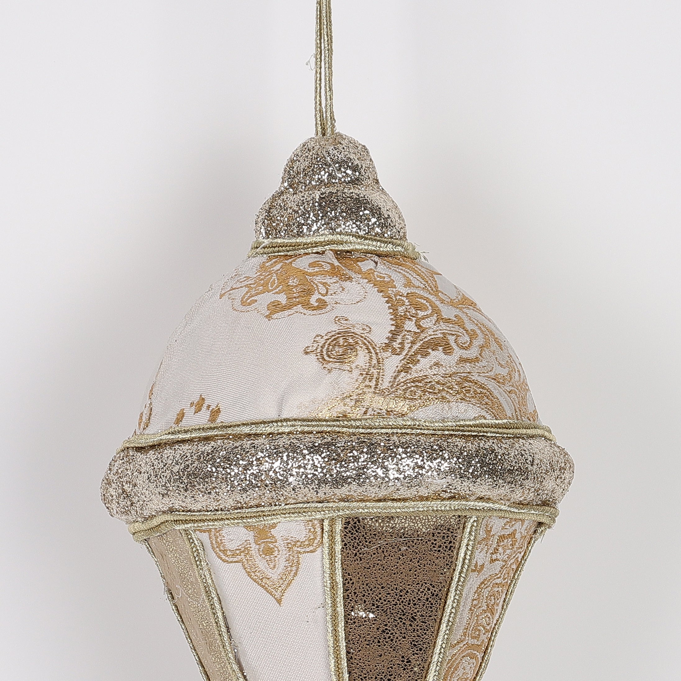 4.728 X 4.728 X 8.274"H GOLD FINIAL ORNAMENT