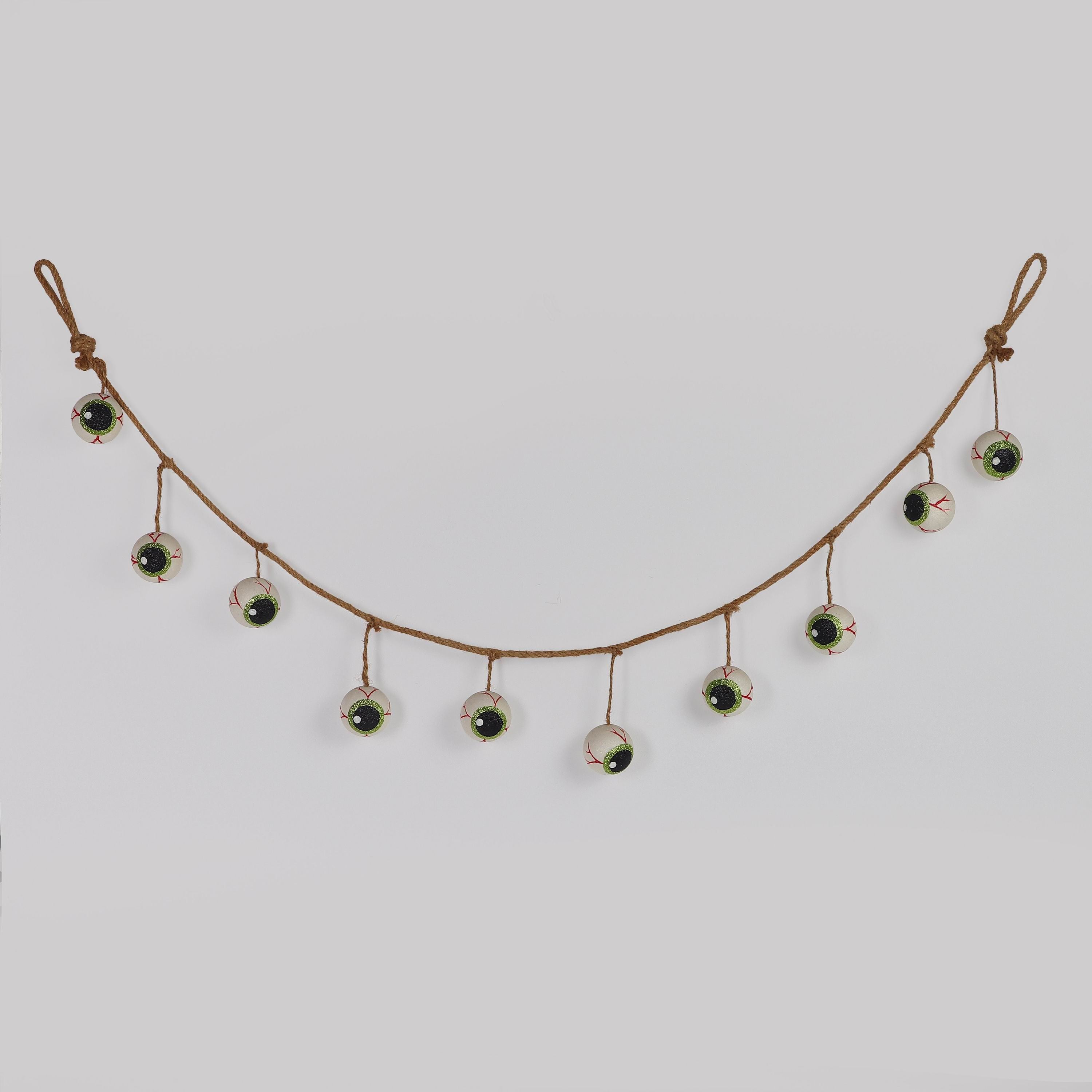 60"L. Halloween Eyes Long Garland