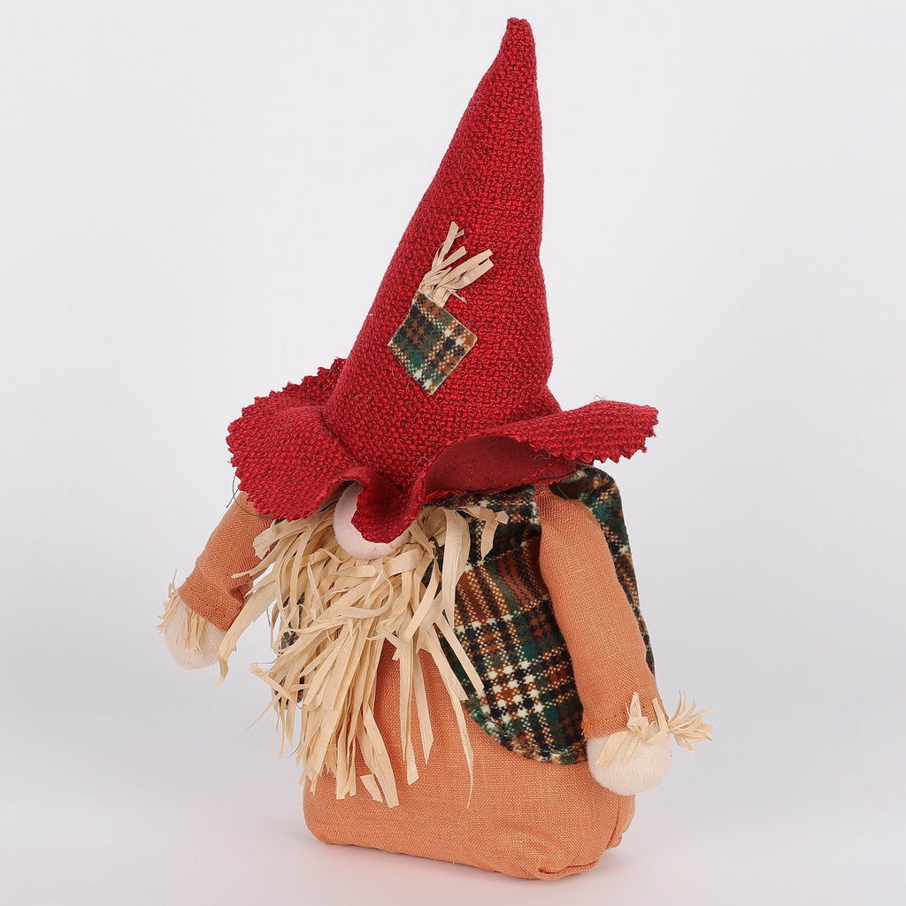 5 X 5 X 11"H HARVEST GNOME DECOR