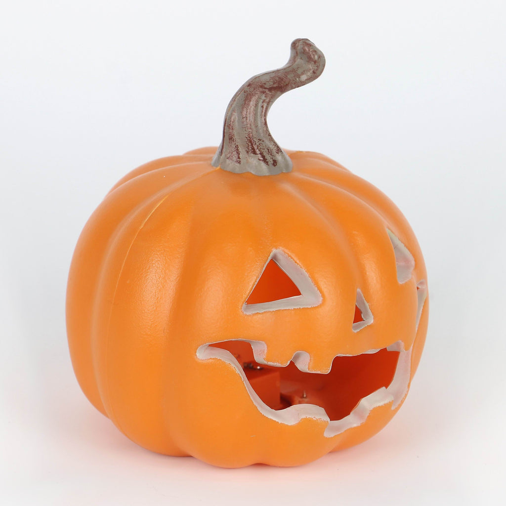 5 IN LED ORANGE PUMPKIN