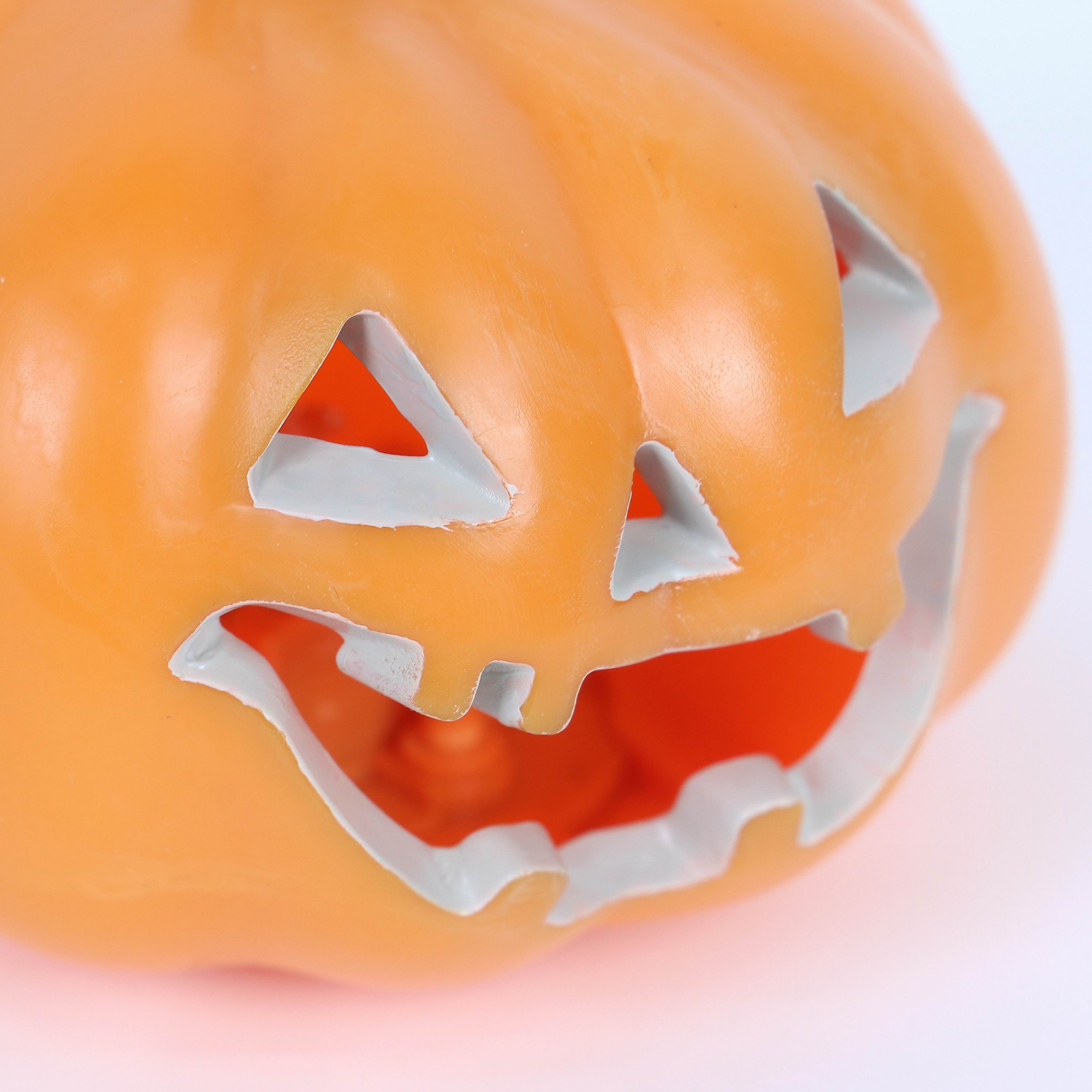 3 IN LED ORANGE PUMPKIN