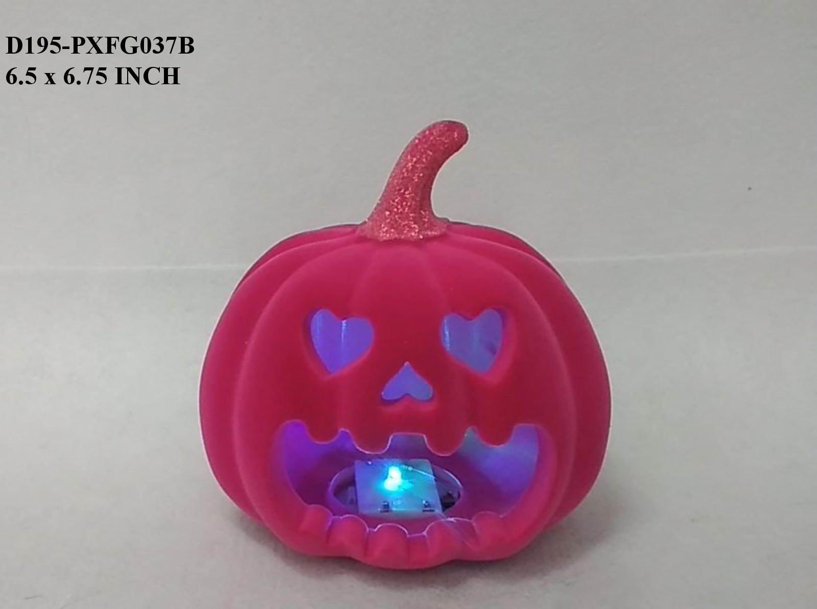6.75" Halloween Lighted  Pumpkin