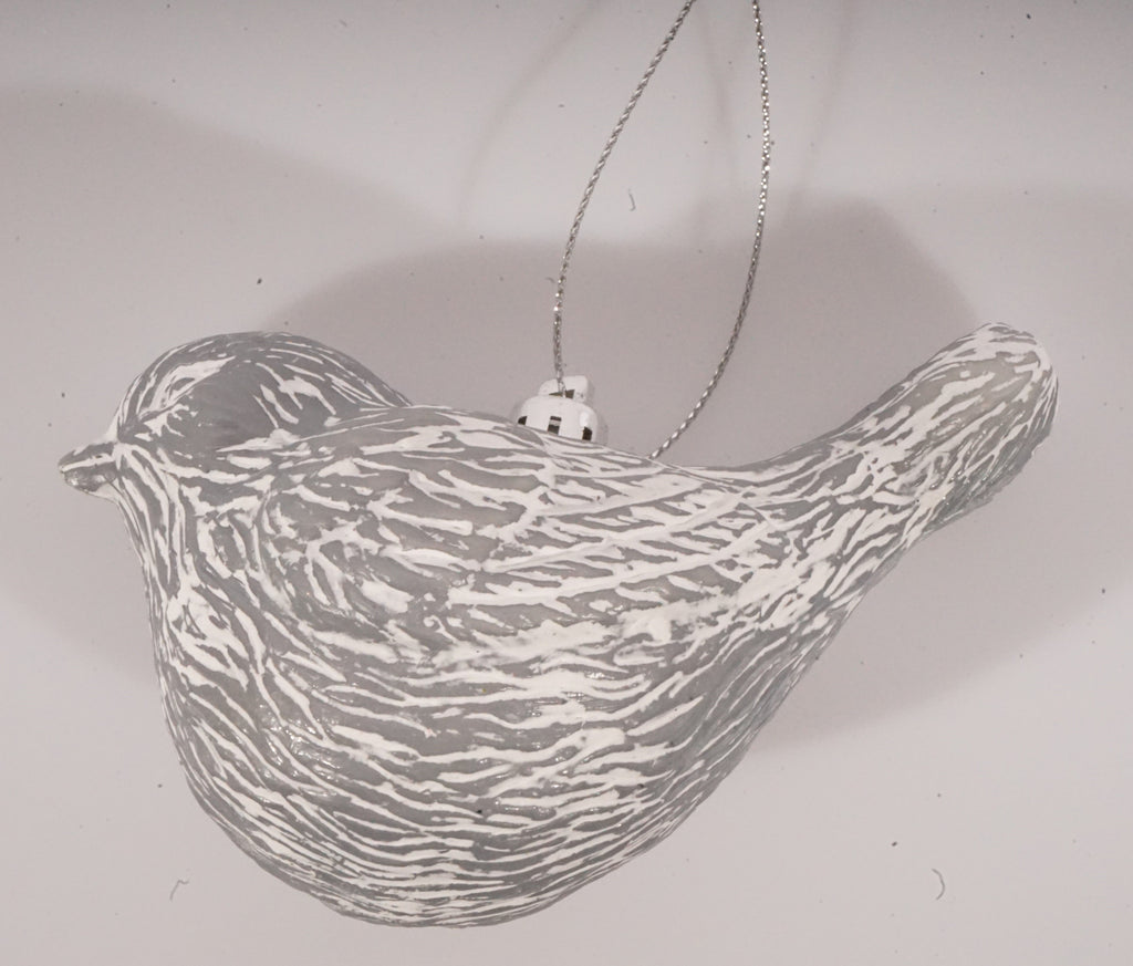 3” Plastic Bird Ornament set of 2
