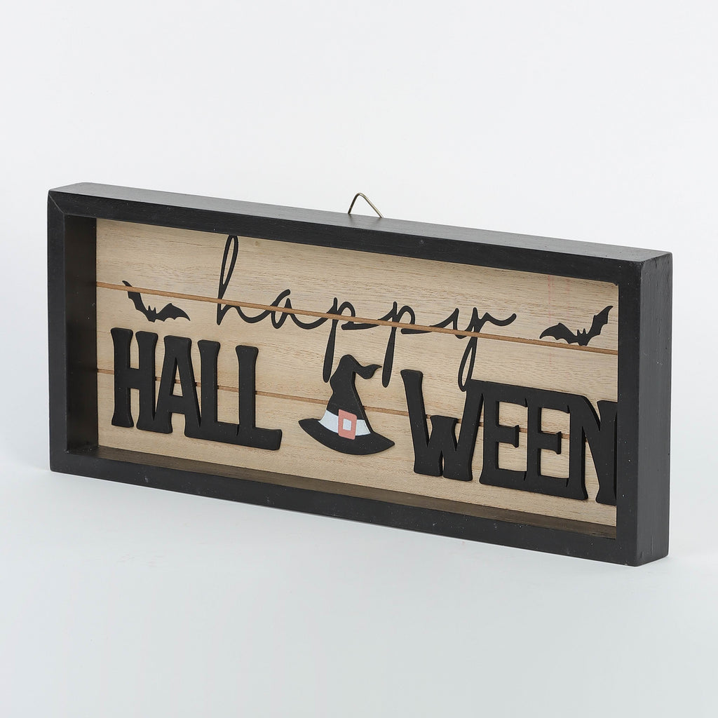 5"H HAPPY HALLOWEEN WALL DECOR