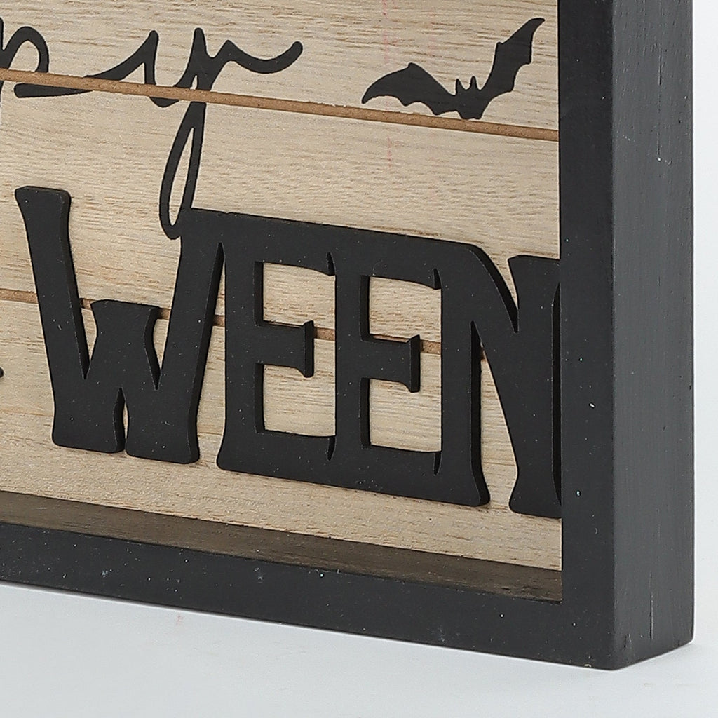 5"H HAPPY HALLOWEEN WALL DECOR